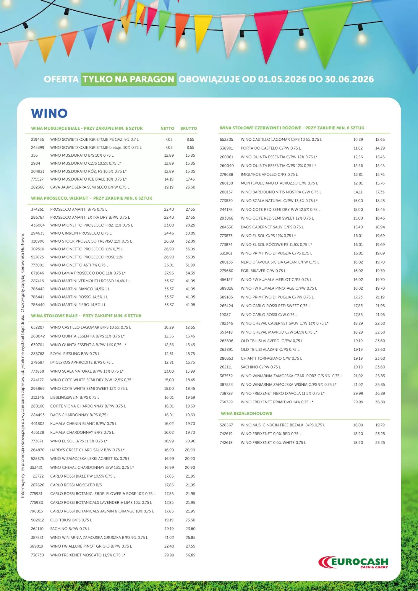 Gazetka promocyjna Eurocash Cash & Carry  ważna od 01.05.2026 - Strona 4.