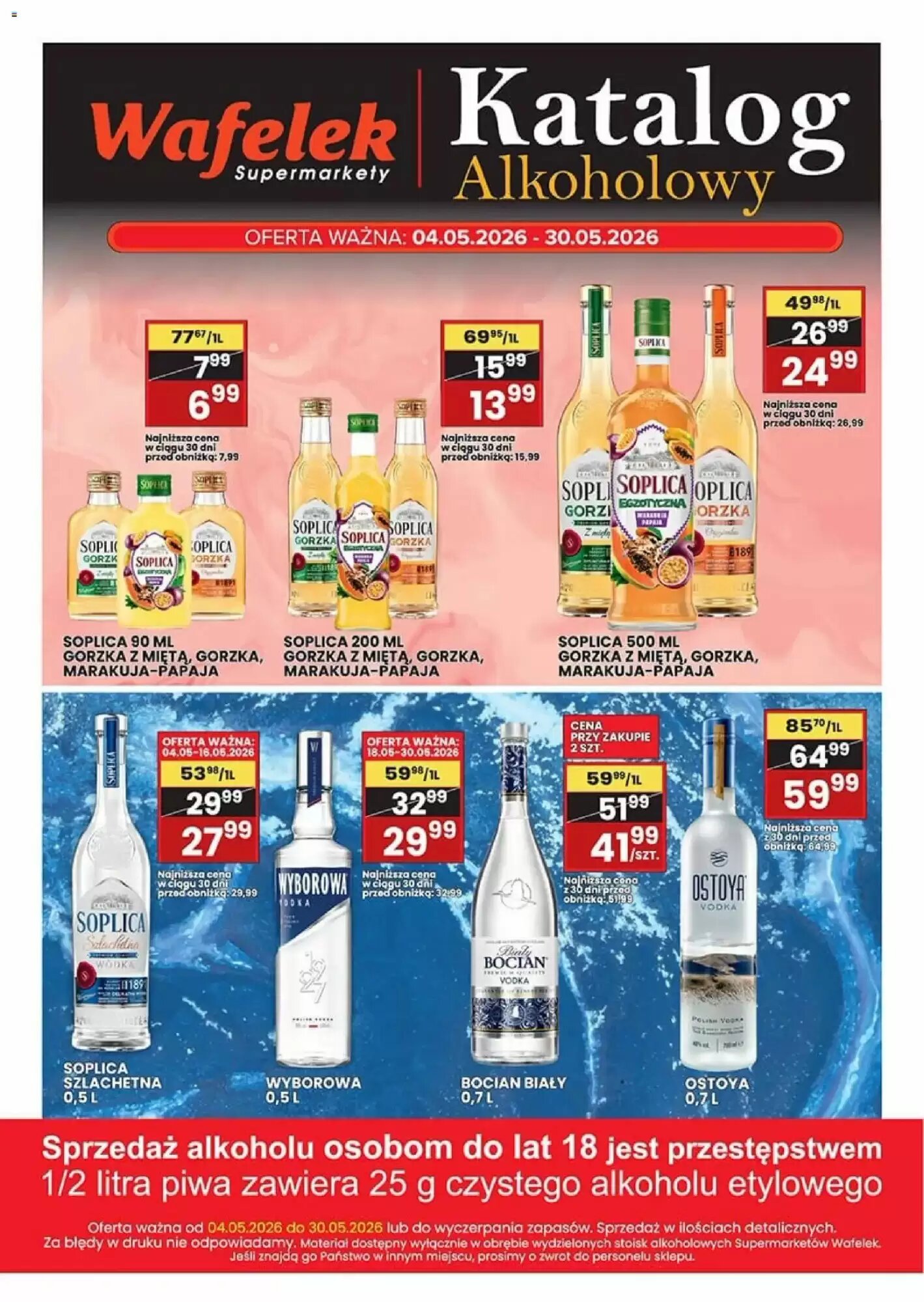 Gazetka promocyjna Wafelek  ważna od 04.05.2026 - Strona 1.