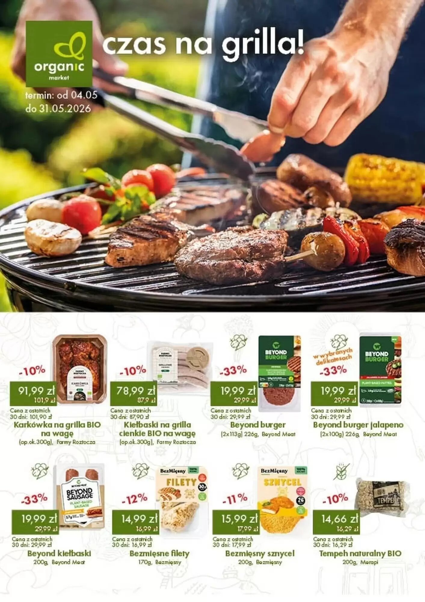 Gazetka promocyjna Organic Farma Zdrowia  ważna od 04.05.2026 - Strona 1.