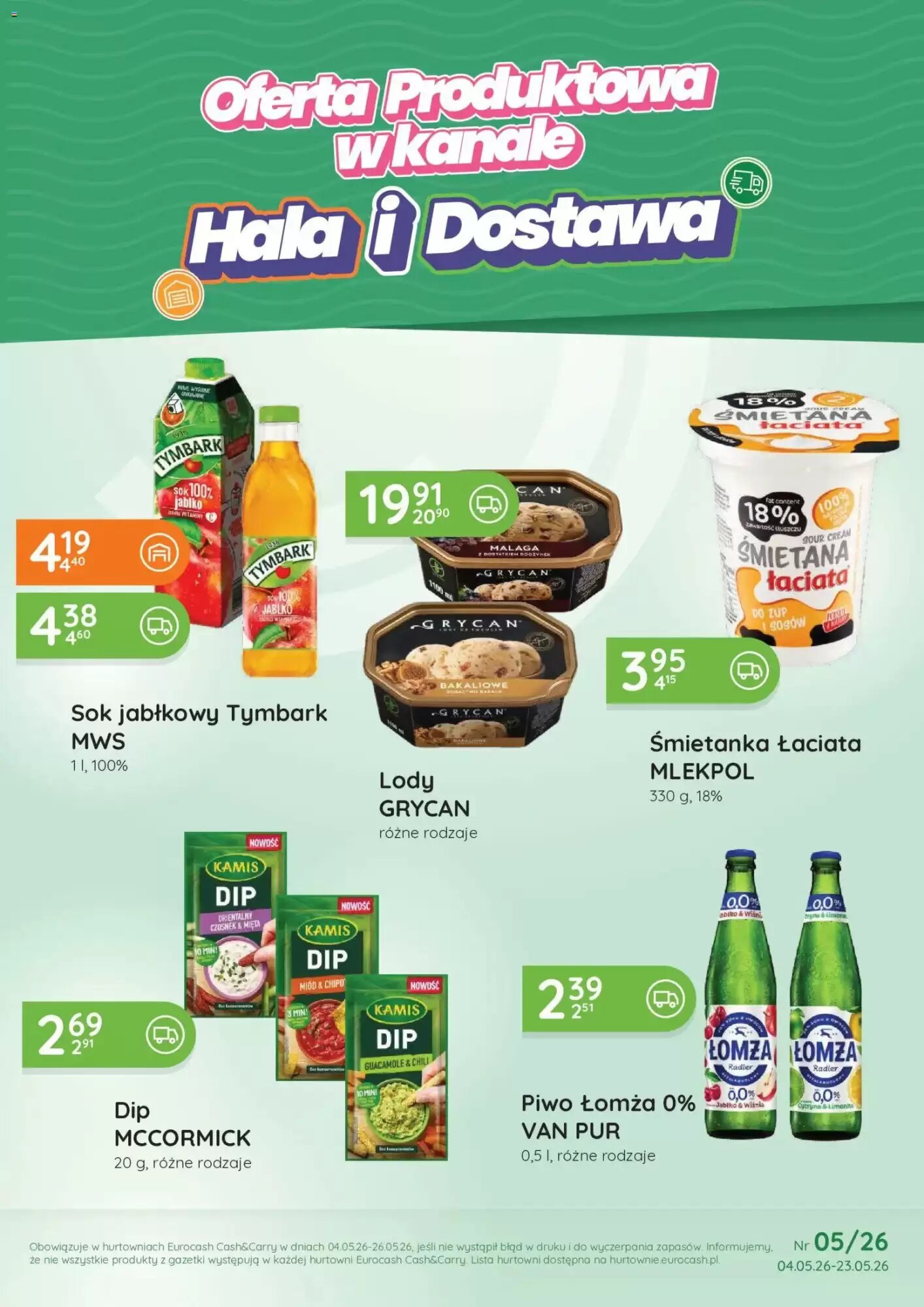 Gazetka promocyjna Eurocash  ważna od 04.05.2026 - Strona 1.