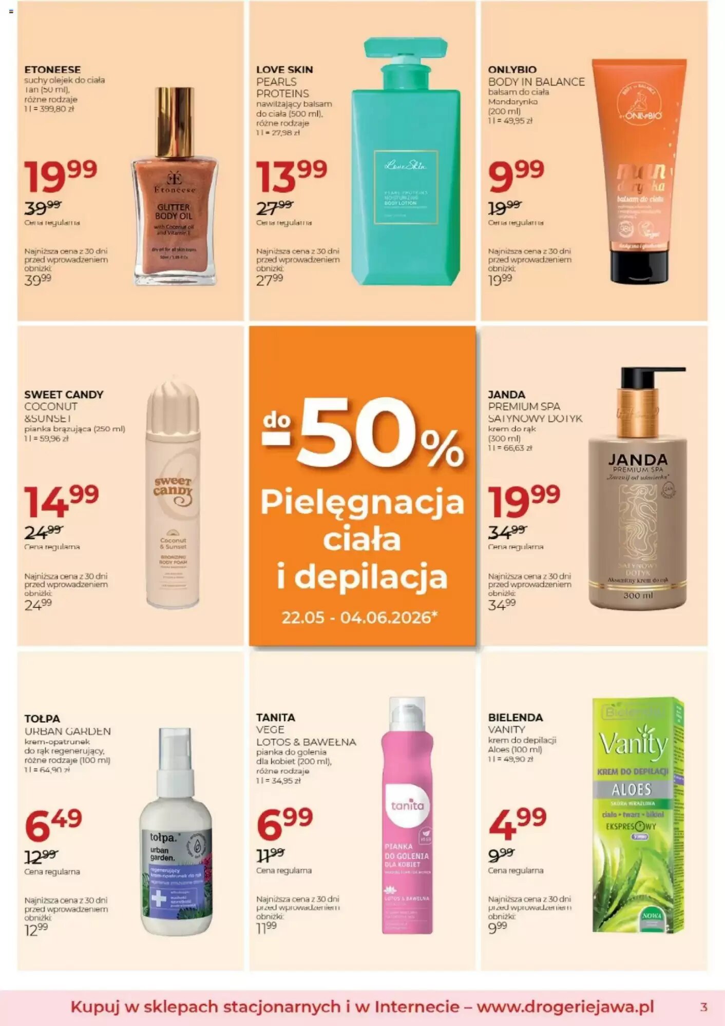 Gazetka promocyjna Jawa Drogerie  ważna od 05.05.2026 - Strona 3.