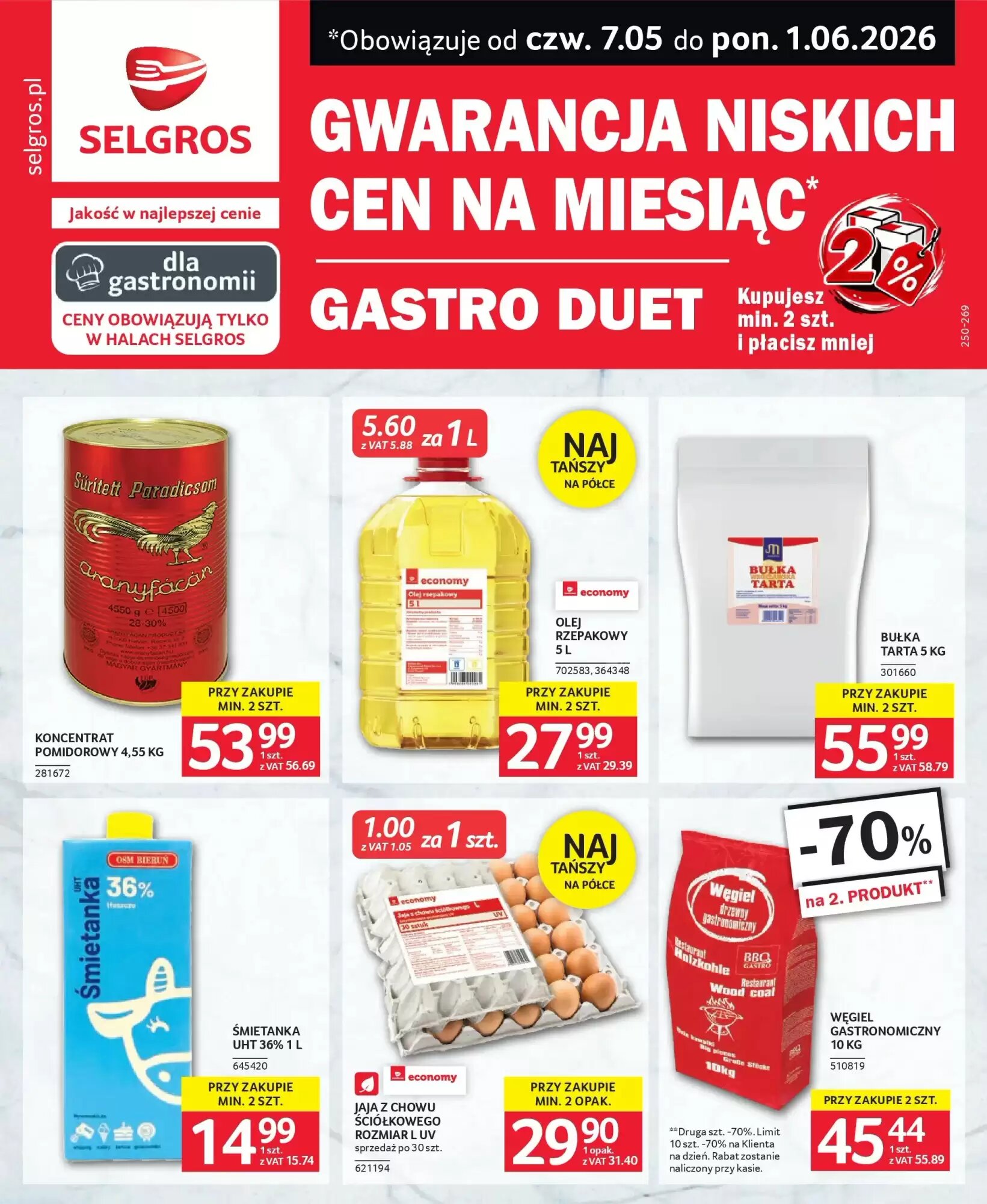 Gazetka promocyjna Selgros  ważna od 07.05.2026 - Strona 1.