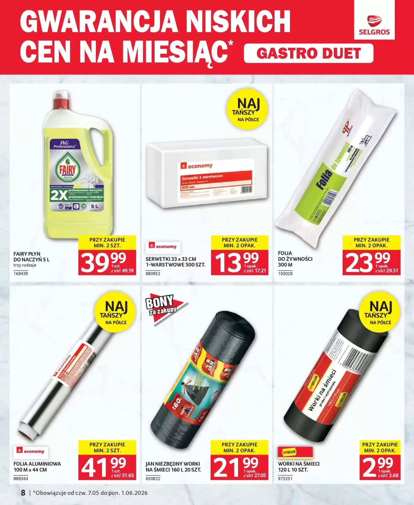 Gazetka promocyjna Selgros  ważna od 07.05.2026 - Strona 8.