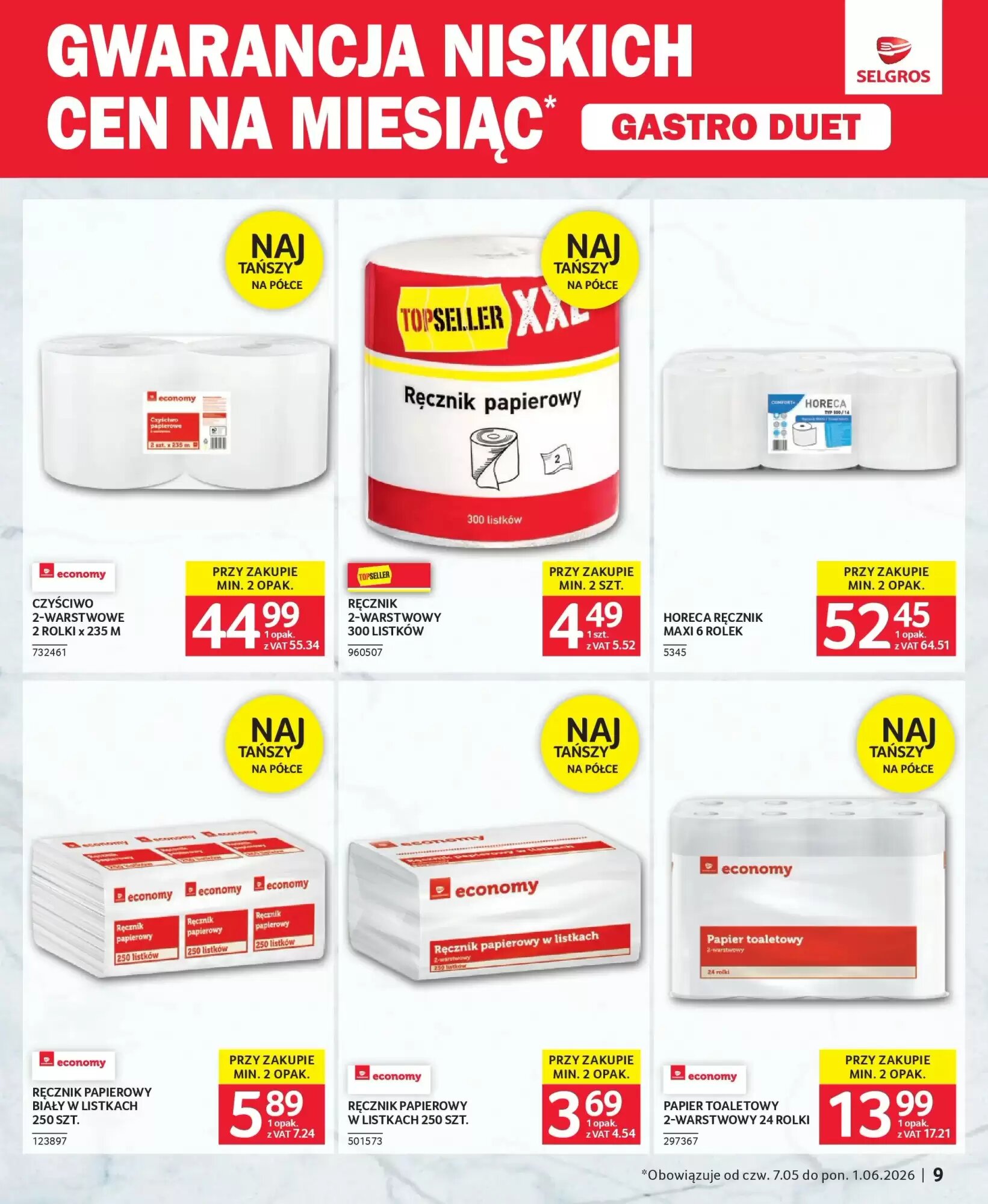 Gazetka promocyjna Selgros  ważna od 07.05.2026 - Strona 9.