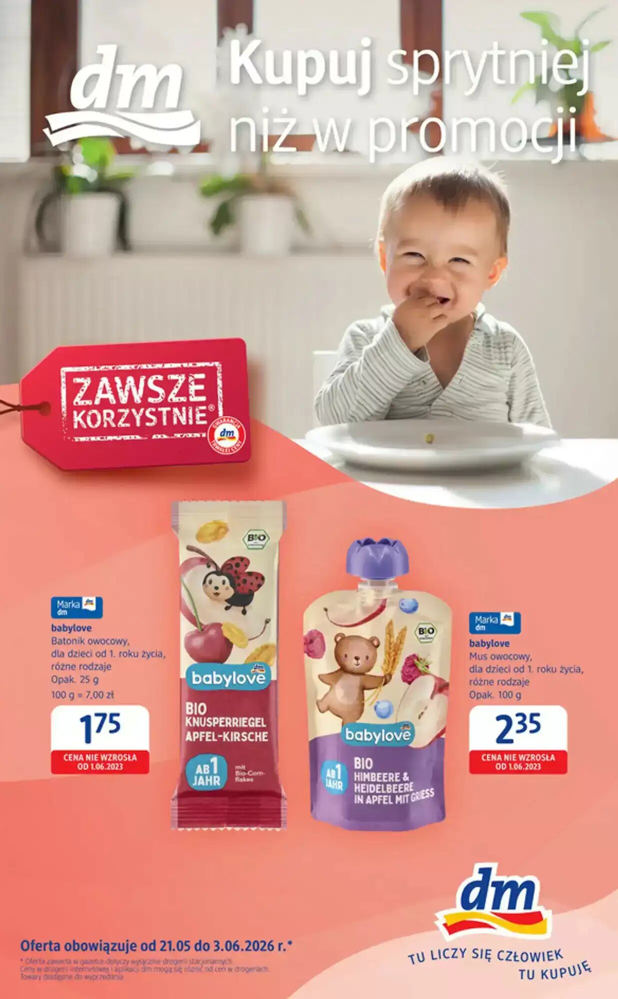 Gazetka promocyjna dm drogerie markt  ważna od 07.05.2026 - Strona 1.