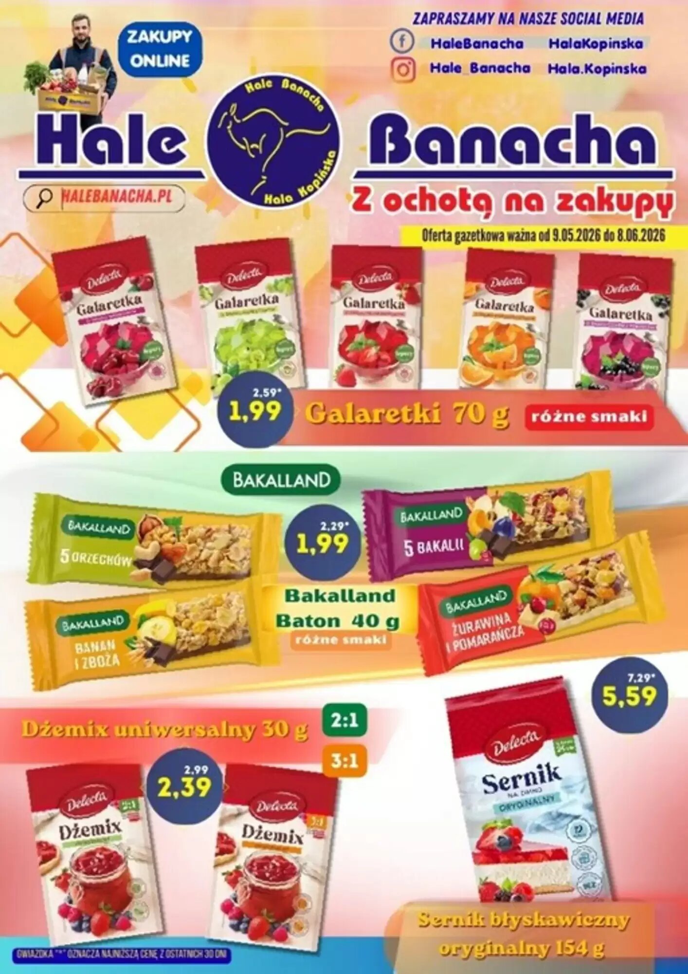 Gazetka promocyjna Hale Banacha  ważna od 09.05.2026 - Strona 1.