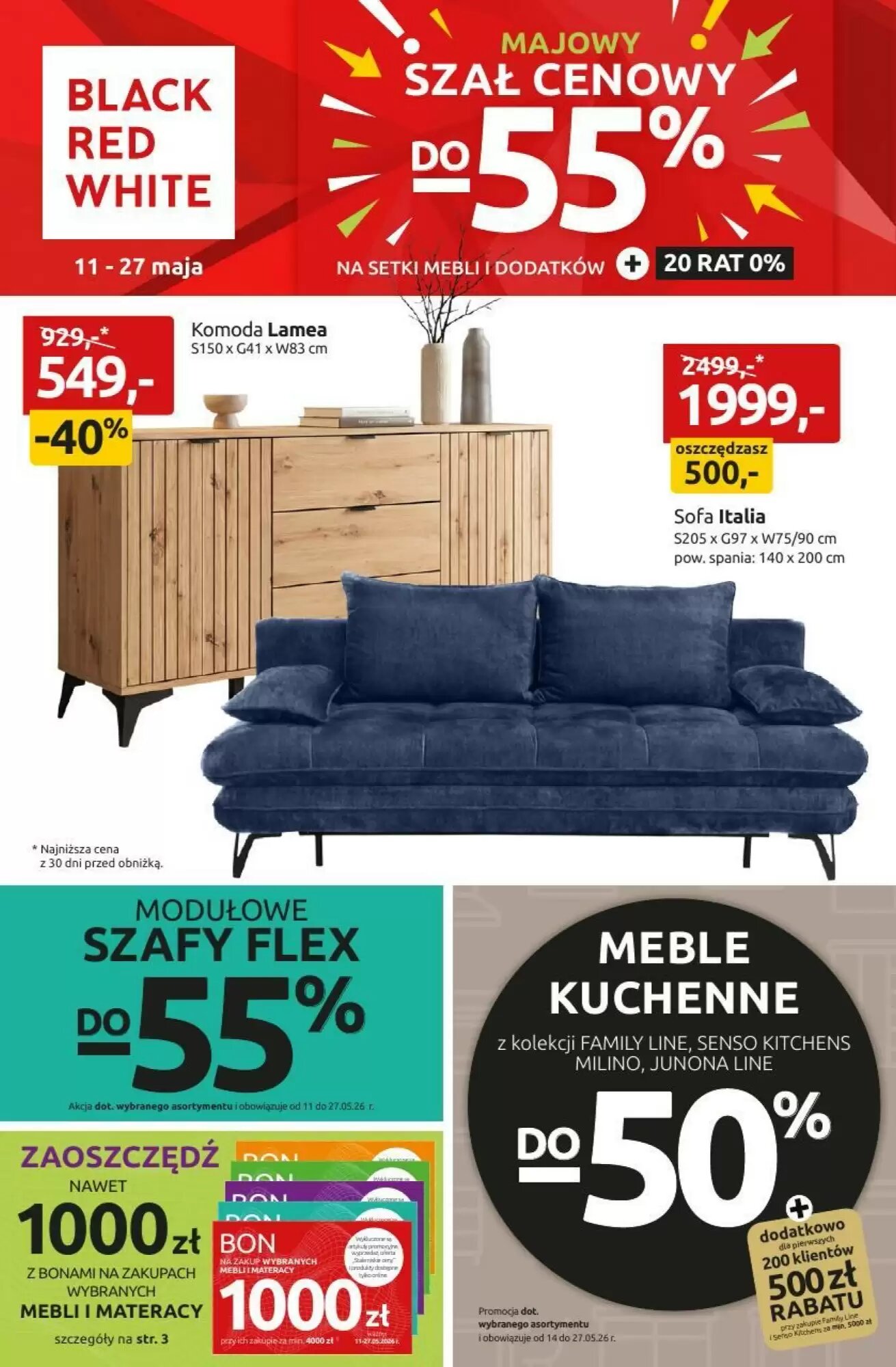 Gazetka promocyjna Black Red White ważna od 11.05.2026 - Strona 1.