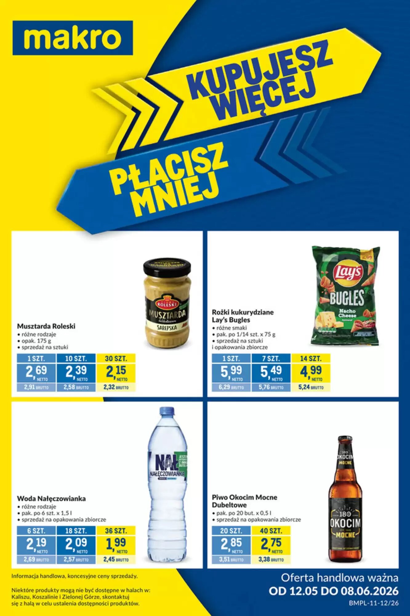 Gazetka promocyjna Makro  ważna od 12.05.2026 - Strona 1.