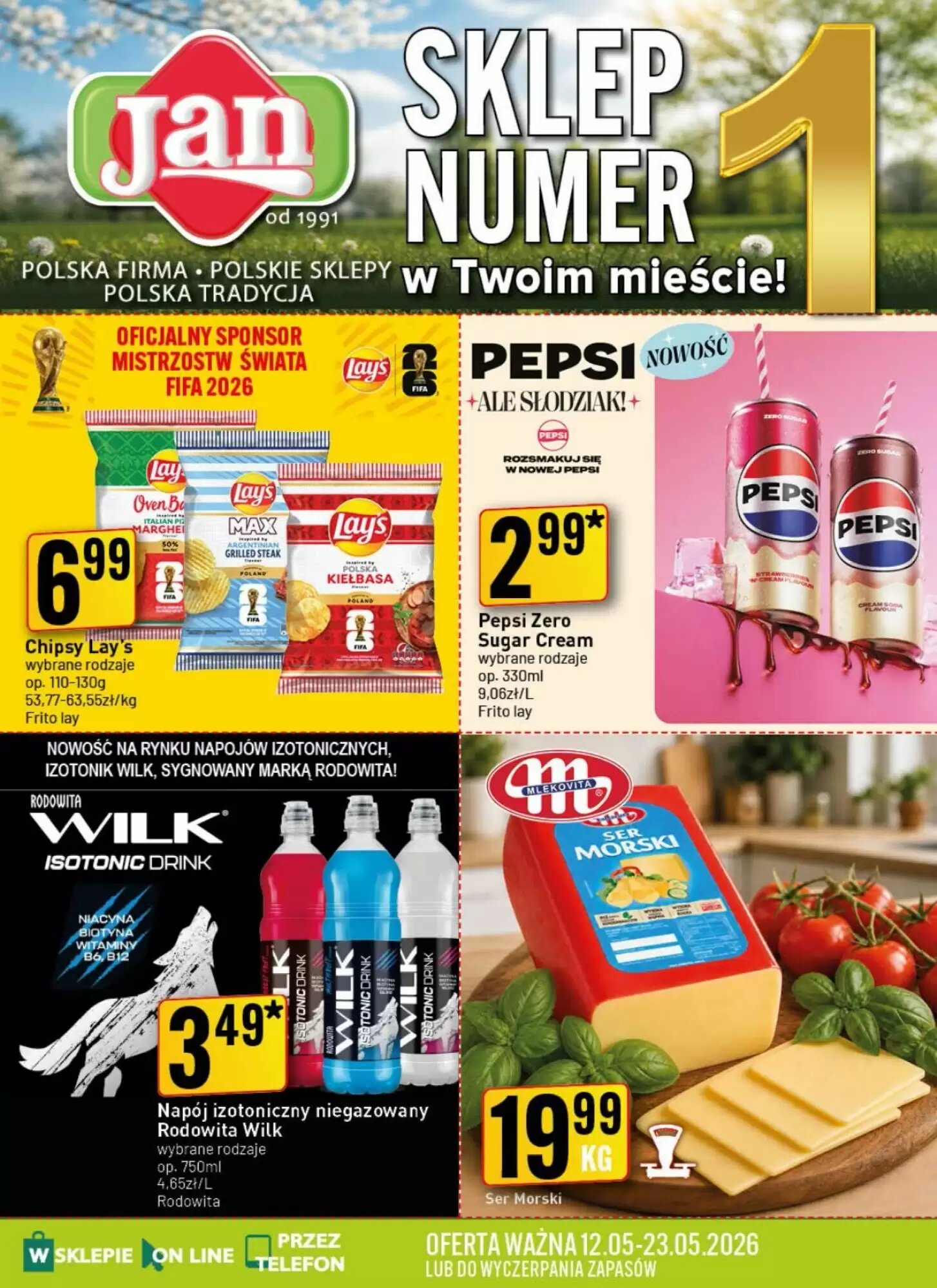 Gazetka promocyjna Market Jan ważna od 12.05.2026 - Strona 1.
