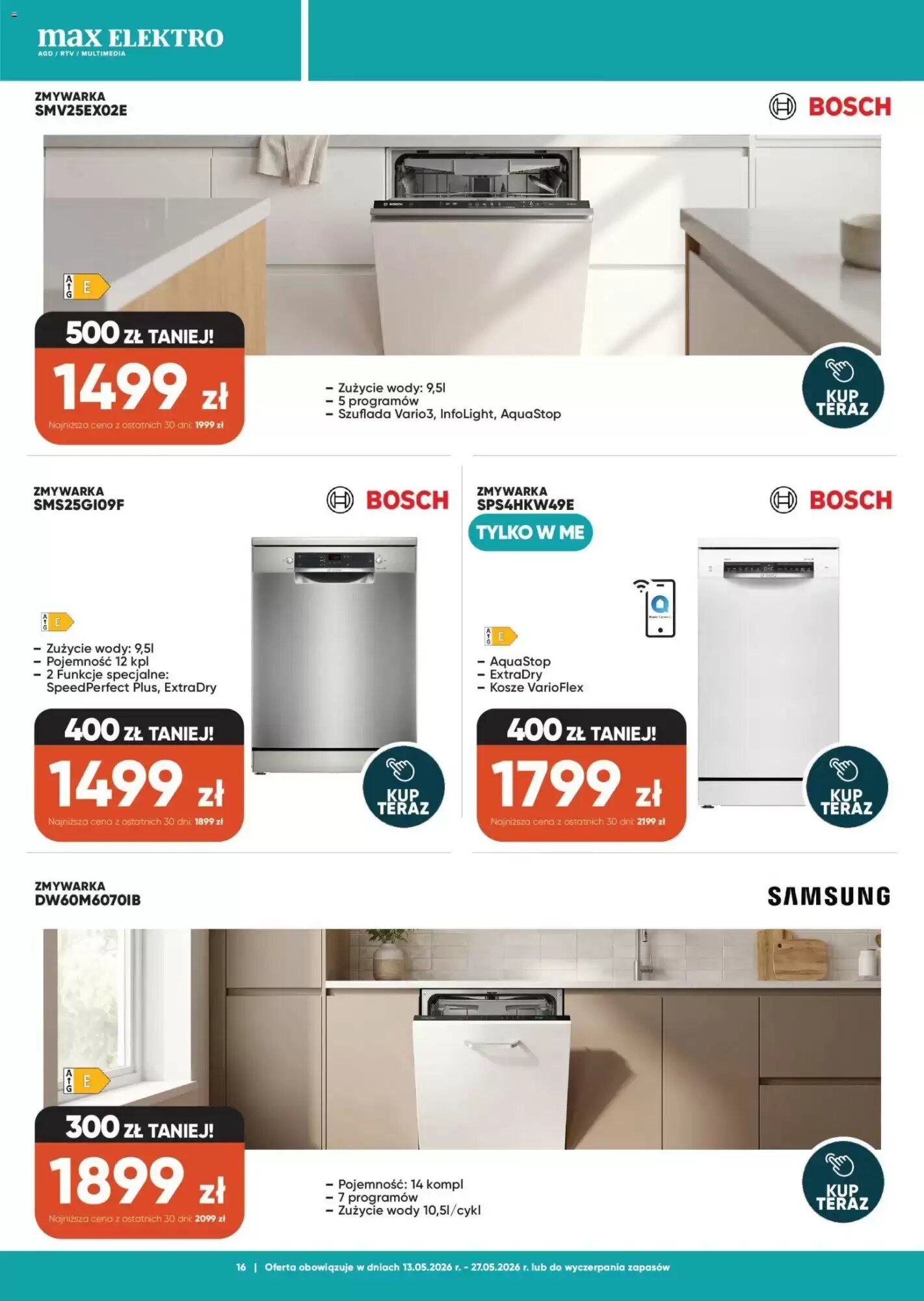 Gazetka promocyjna Max Elektro  ważna od 13.05.2026 - Strona 16.