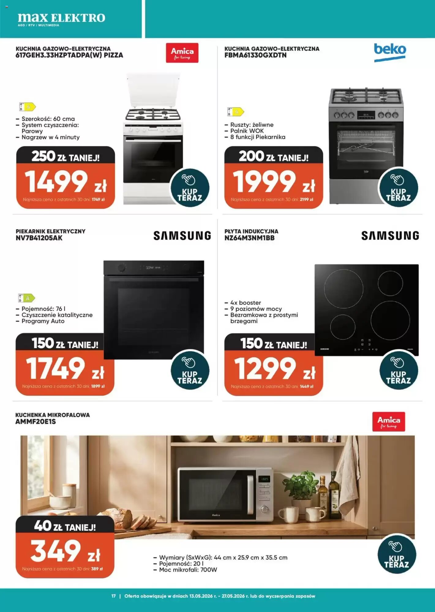 Gazetka promocyjna Max Elektro  ważna od 13.05.2026 - Strona 17.
