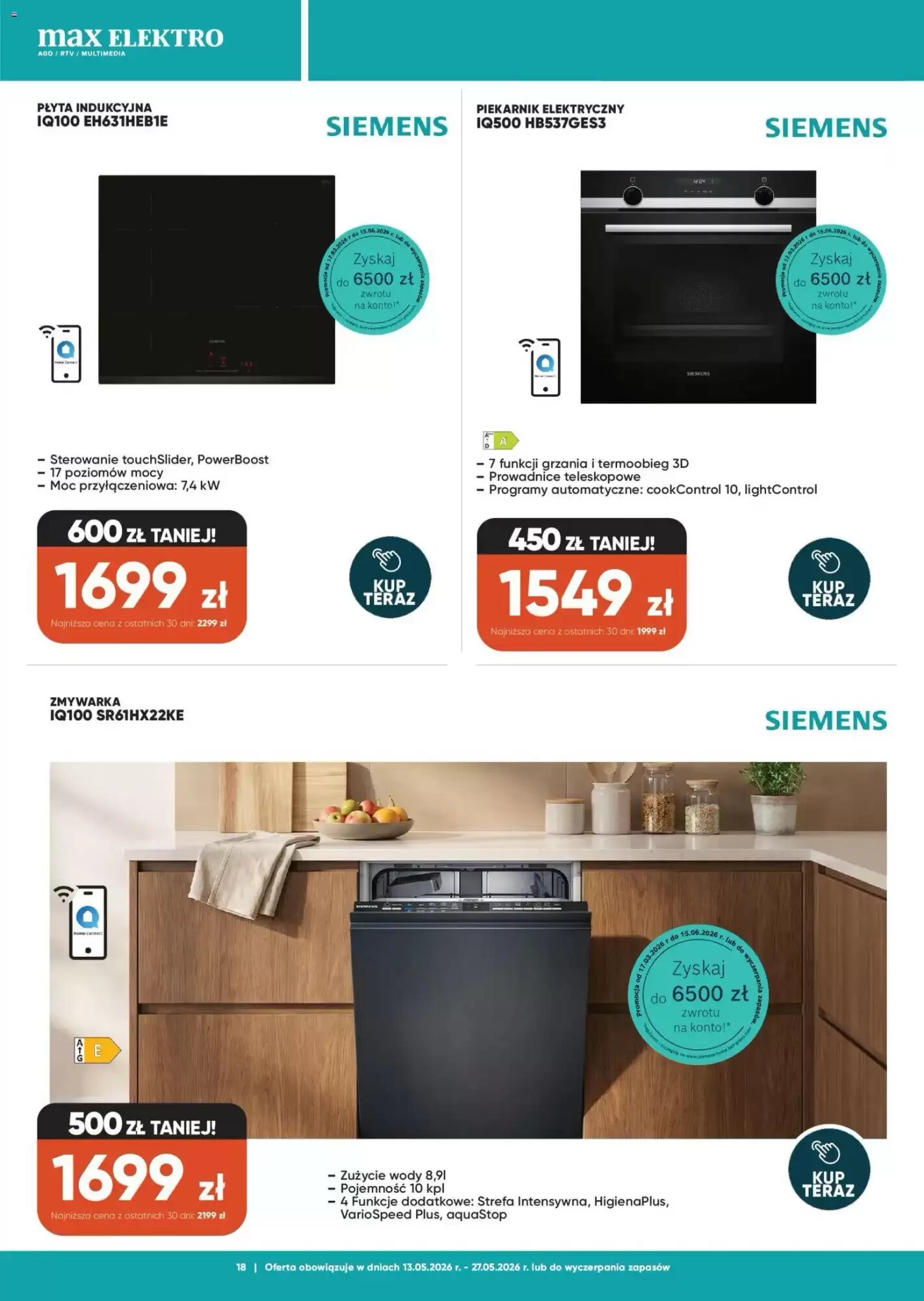 Gazetka promocyjna Max Elektro  ważna od 13.05.2026 - Strona 18.