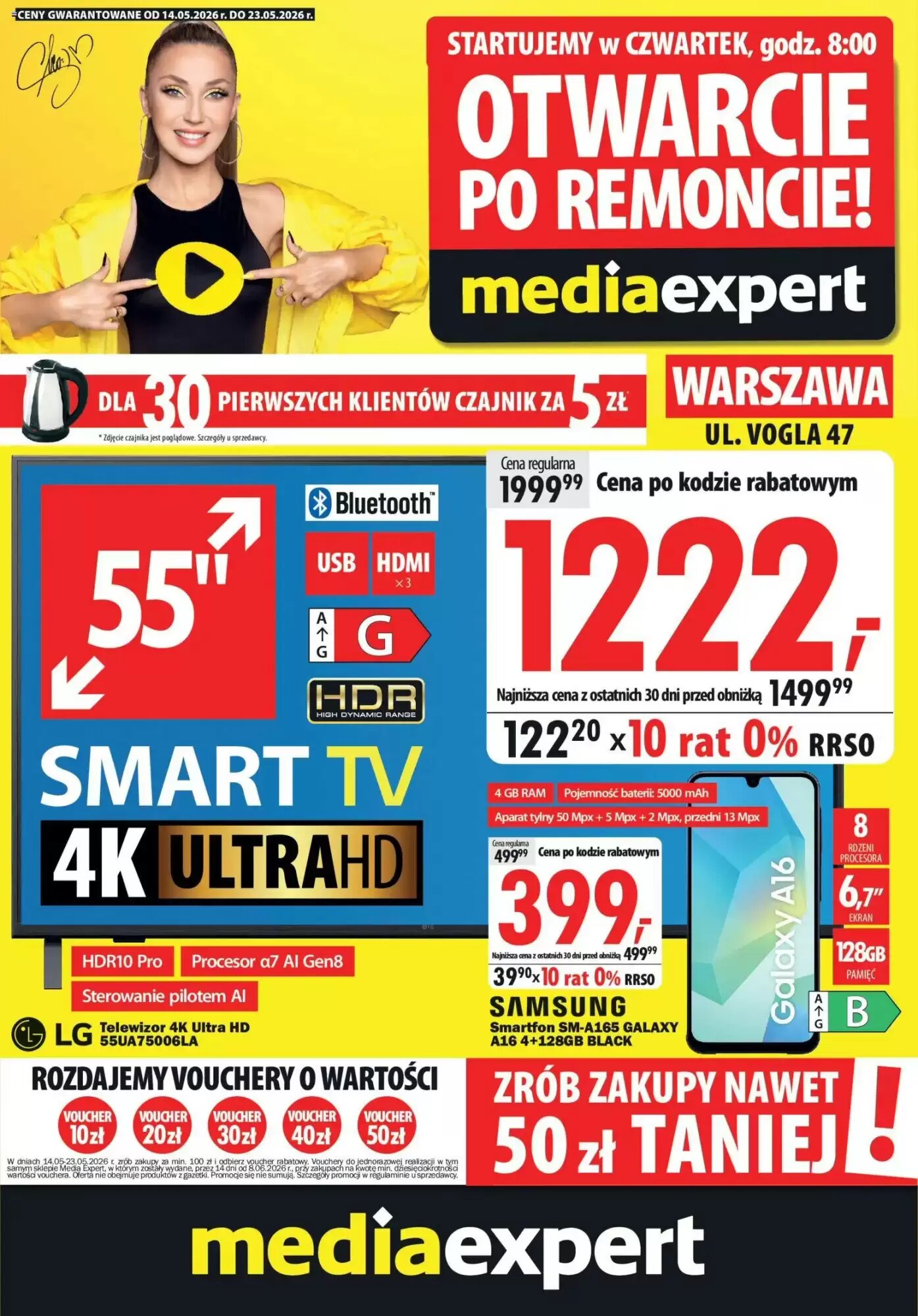 Gazetka promocyjna Media Expert  ważna od 14.05.2026 - Strona 1.