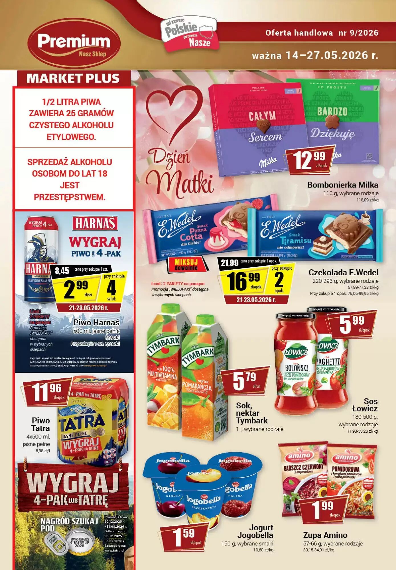 Gazetka promocyjna Premium Nasz Sklep  ważna od 14.05.2026 - Strona 1.