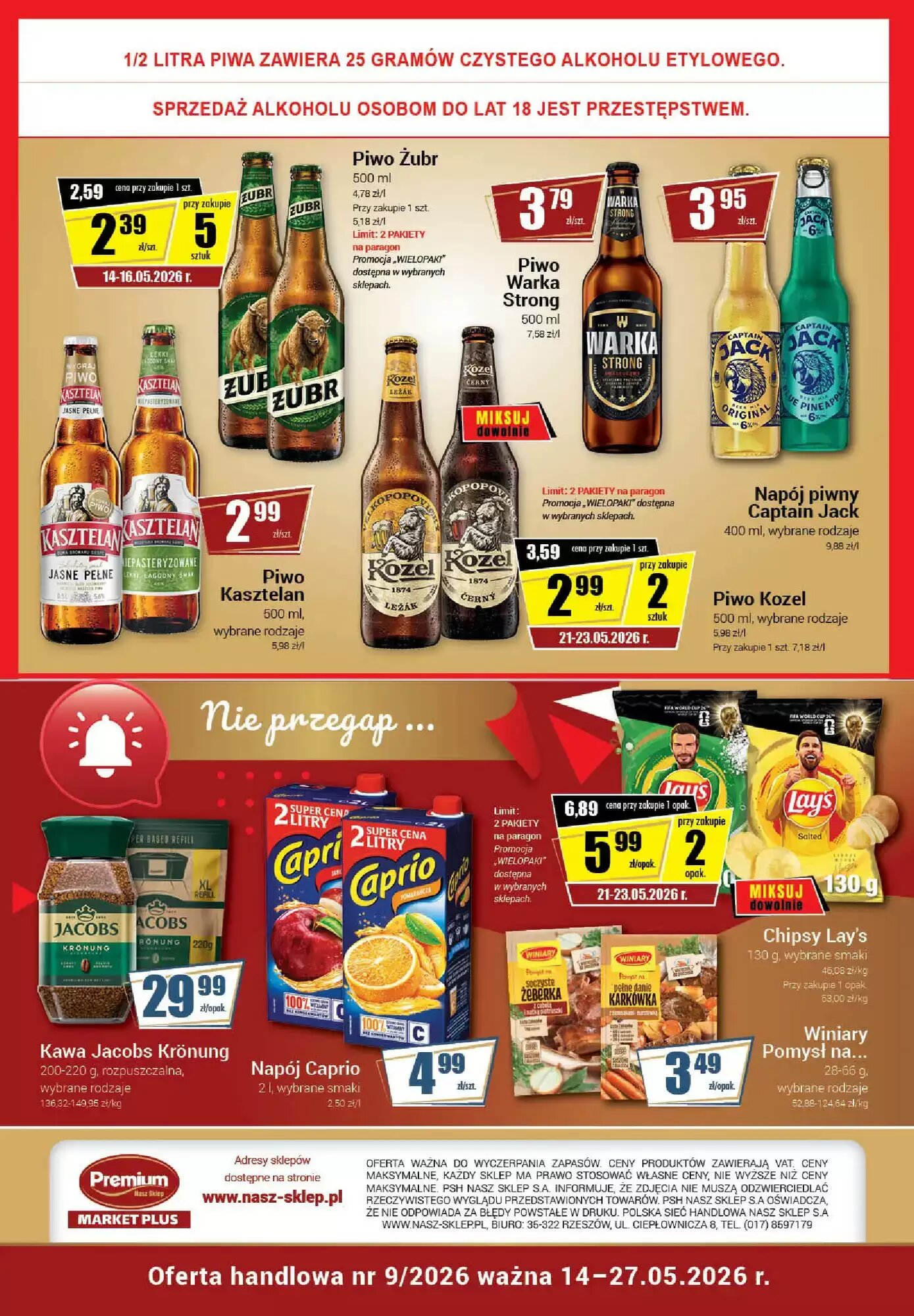 Gazetka promocyjna Premium Nasz Sklep  ważna od 14.05.2026 - Strona 8.