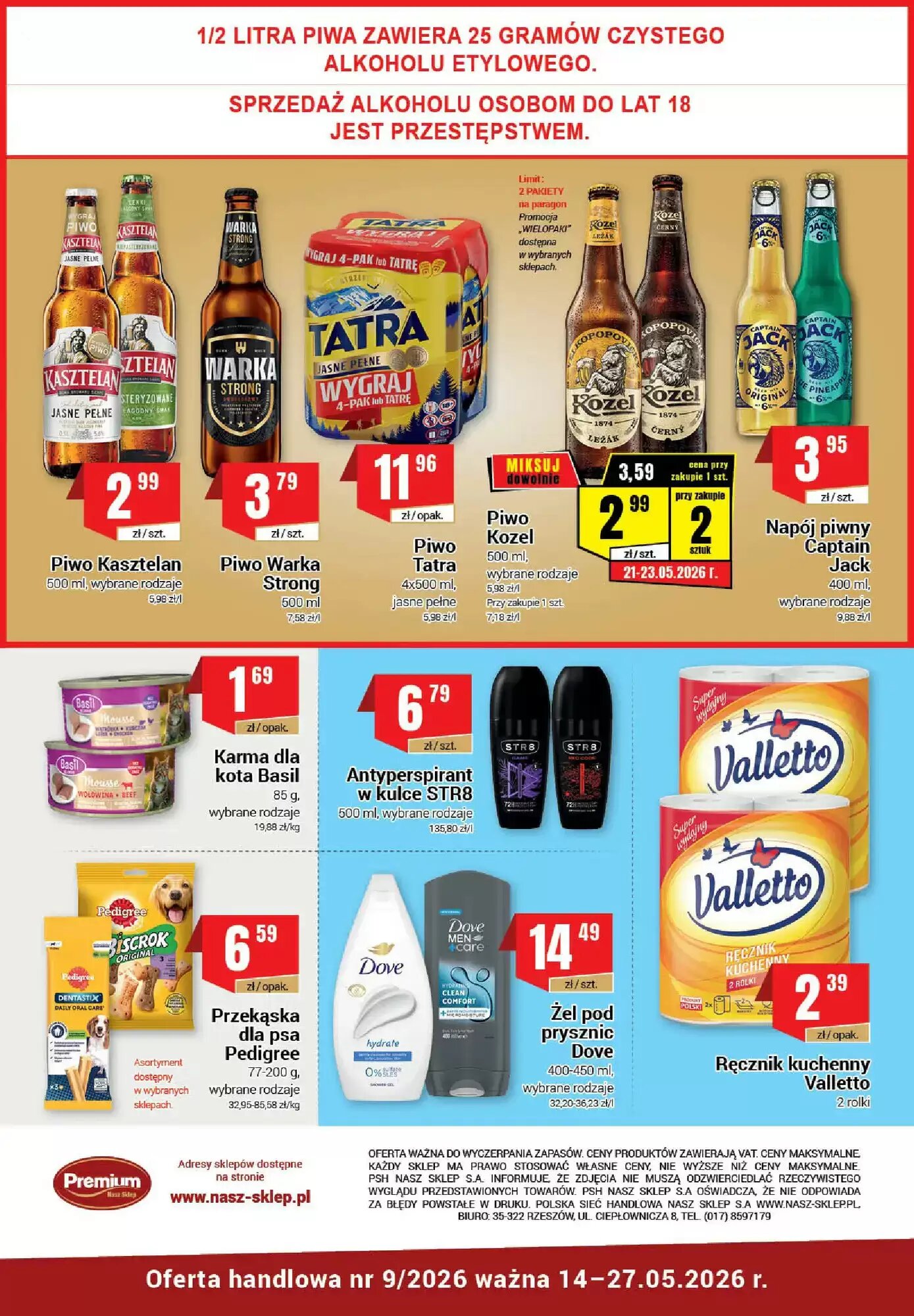 Gazetka promocyjna Premium Nasz Sklep  ważna od 14.05.2026 - Strona 6.