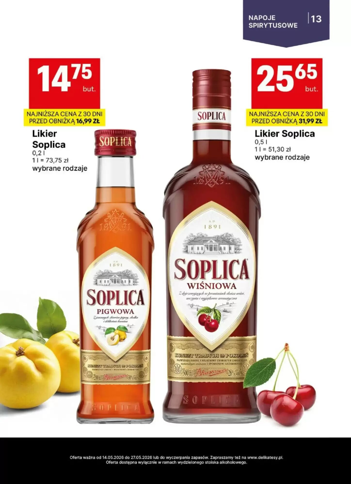 Gazetka promocyjna Delikatesy Centrum  ważna od 14.05.2026 - Strona 13.