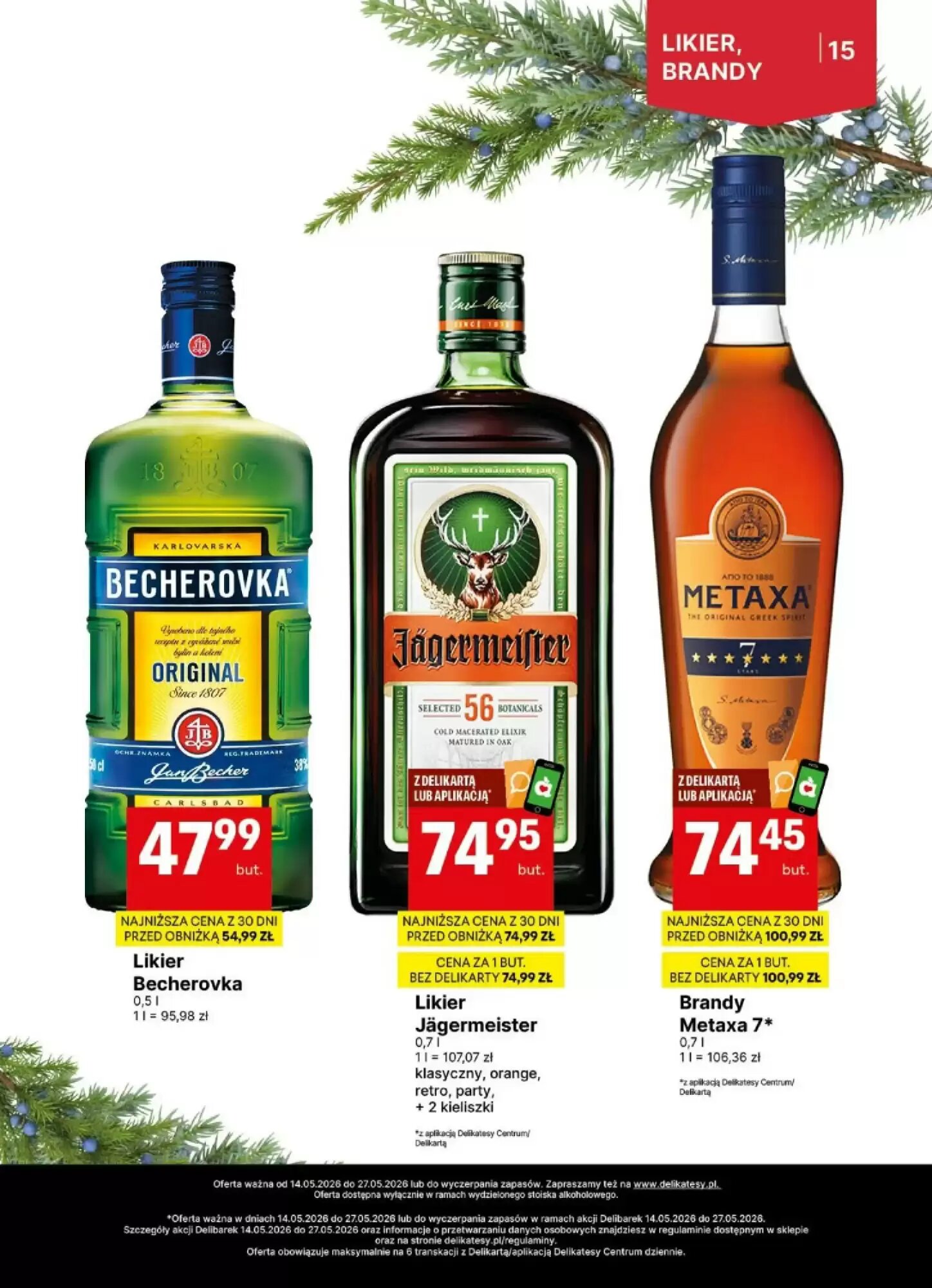 Gazetka promocyjna Delikatesy Centrum  ważna od 14.05.2026 - Strona 15.