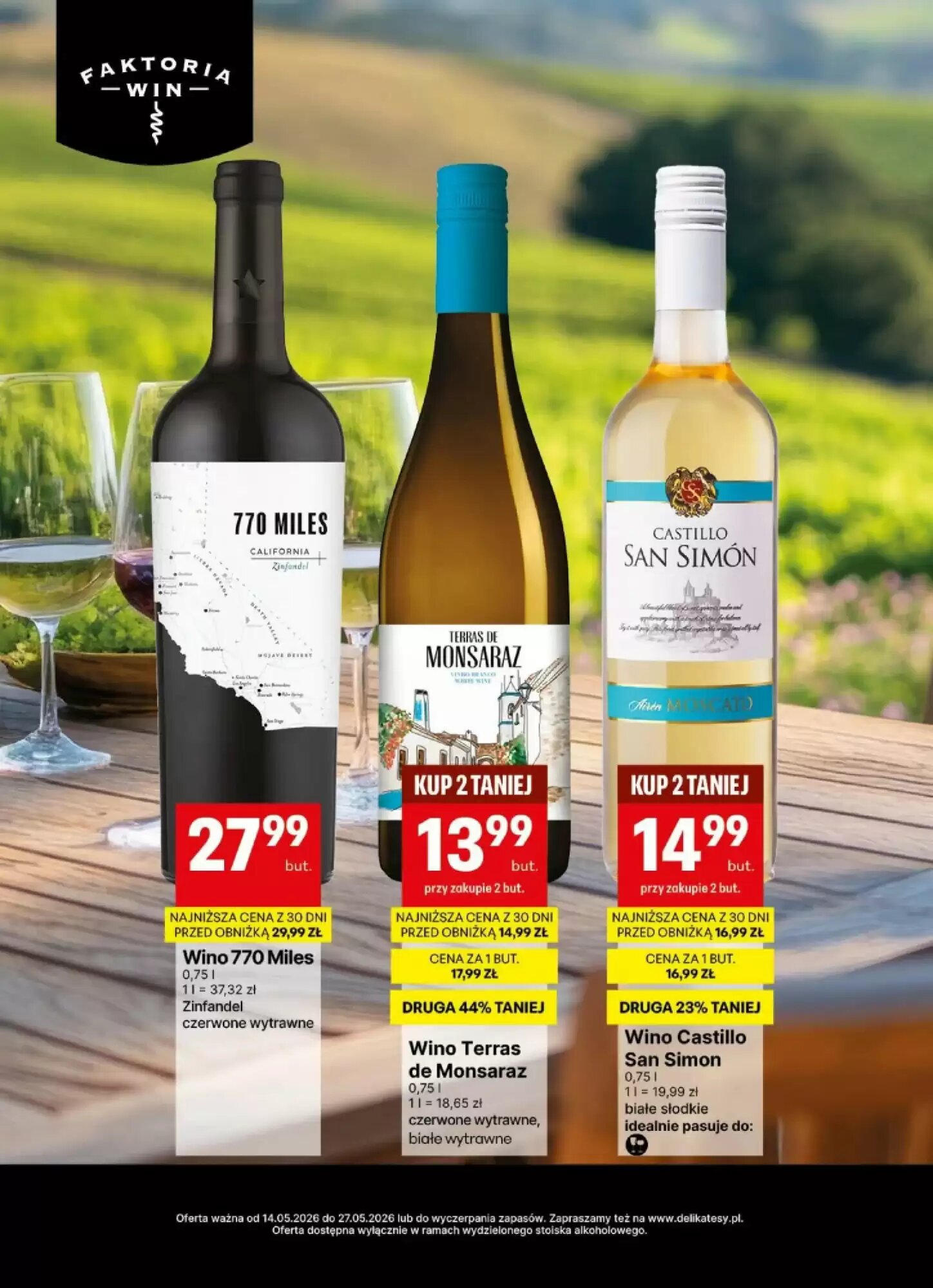 Gazetka promocyjna Delikatesy Centrum  ważna od 14.05.2026 - Strona 4.
