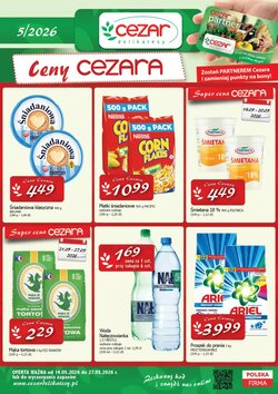 Gazetka promocyjna Cezar Delikatesy  ważna od 14.05.2026