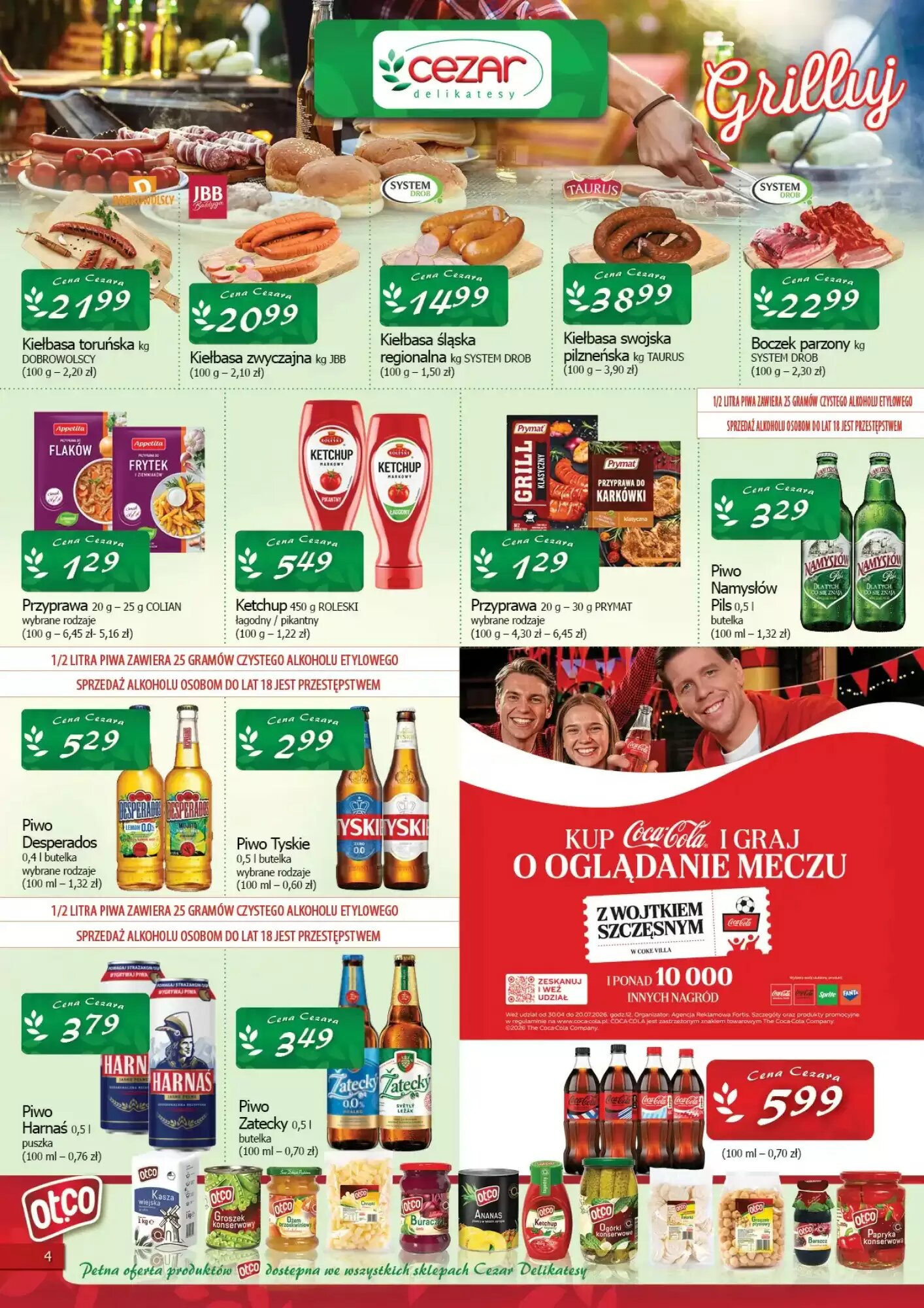 Gazetka promocyjna Cezar Delikatesy  ważna od 14.05.2026 - Strona 4.