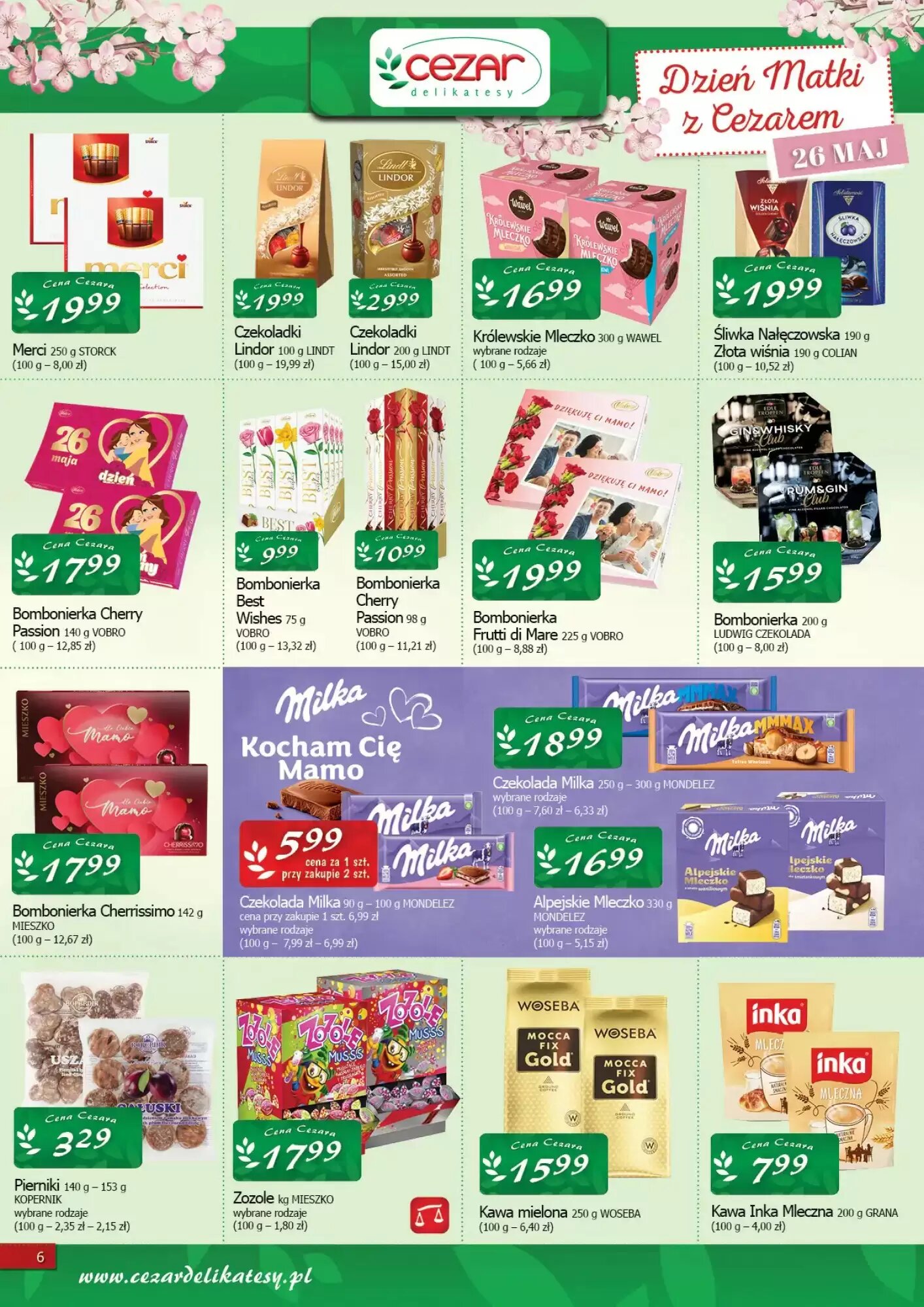Gazetka promocyjna Cezar Delikatesy  ważna od 14.05.2026 - Strona 6.