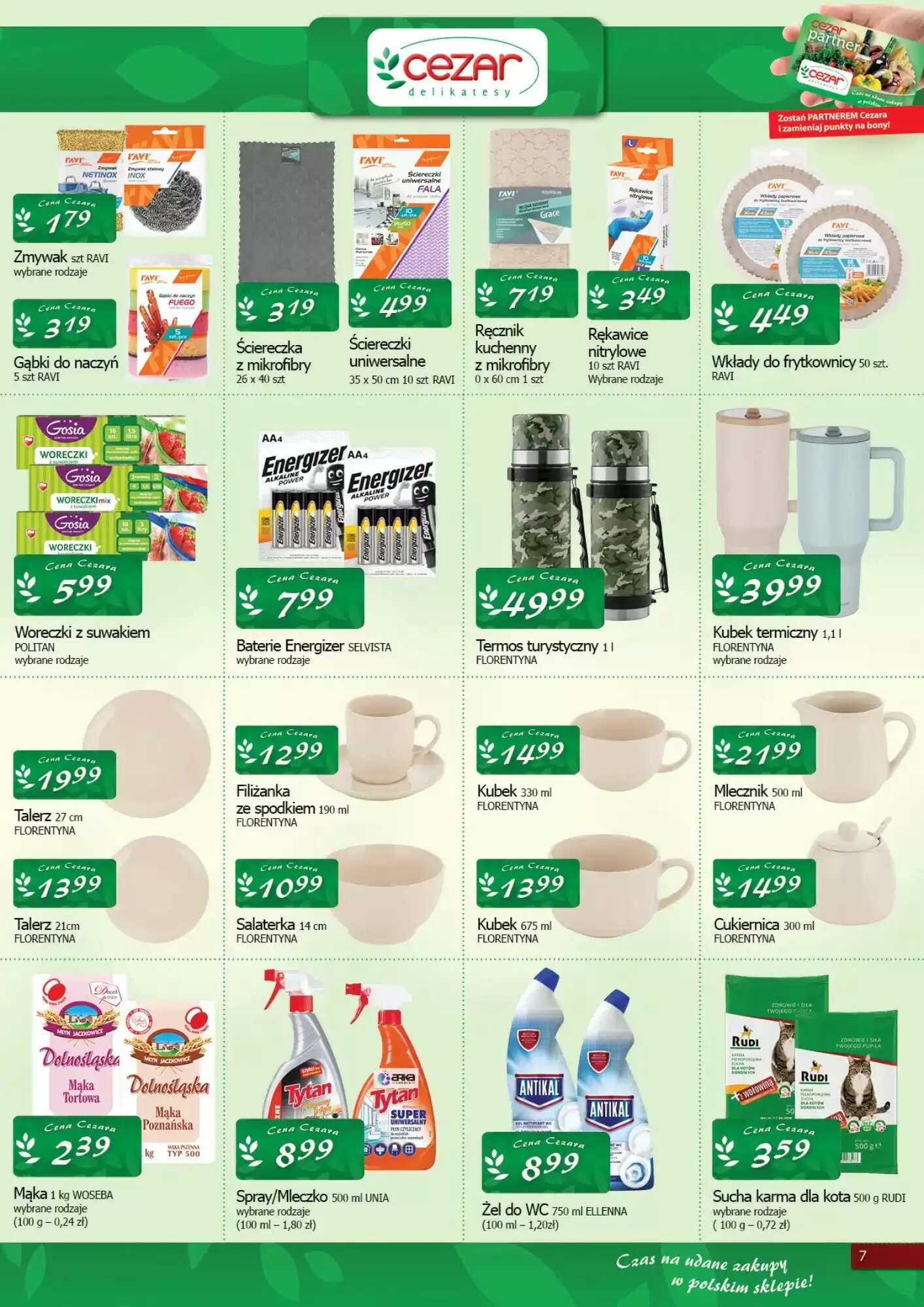 Gazetka promocyjna Cezar Delikatesy  ważna od 14.05.2026 - Strona 7.