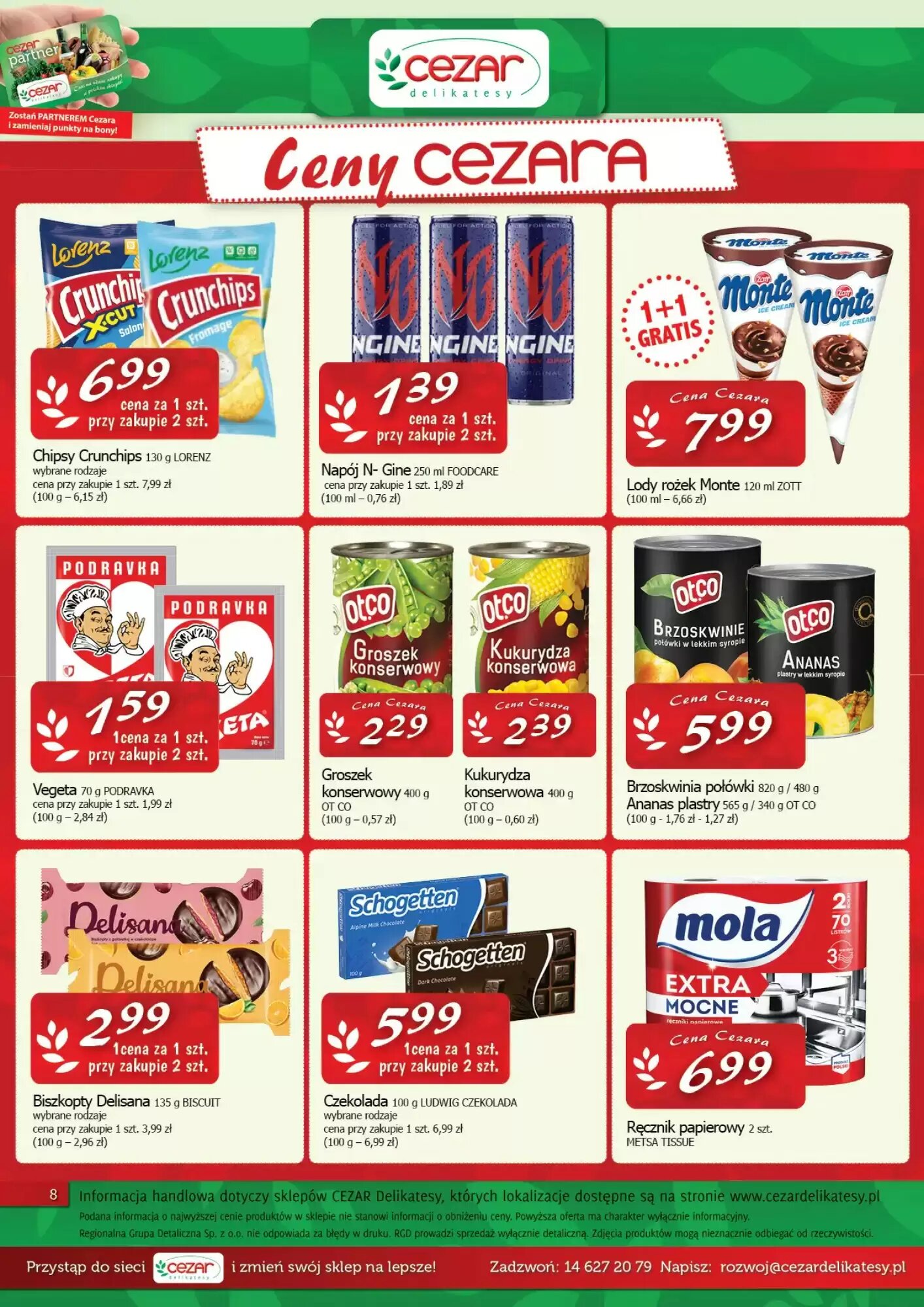 Gazetka promocyjna Cezar Delikatesy  ważna od 14.05.2026 - Strona 8.