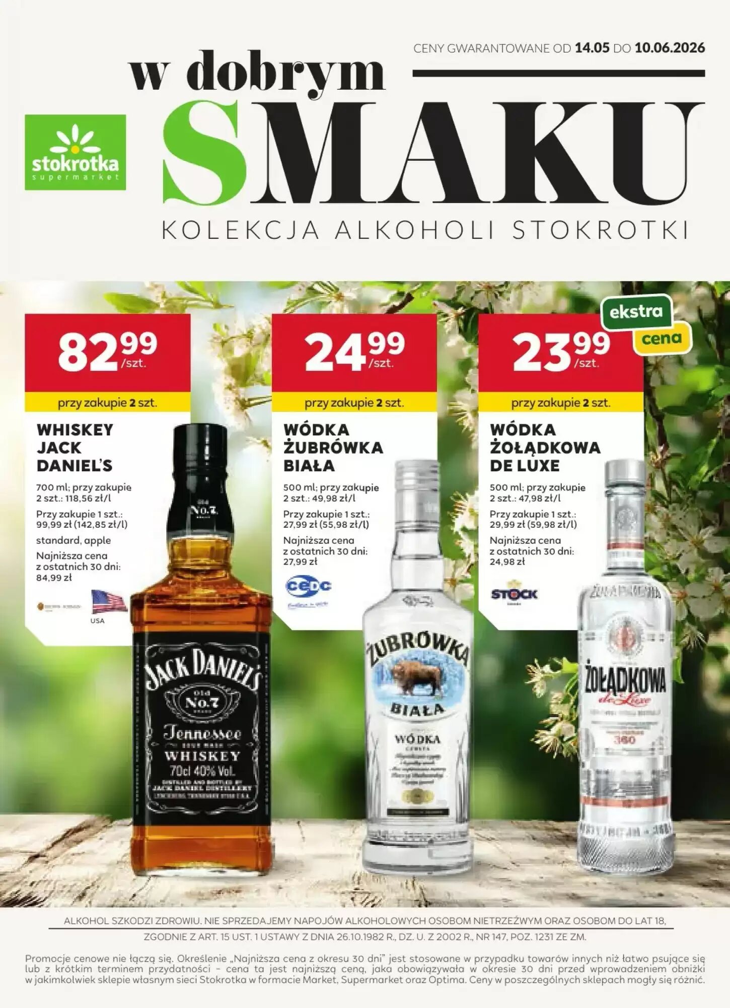 Gazetka promocyjna Stokrotka  ważna od 14.05.2026 - Strona 1.