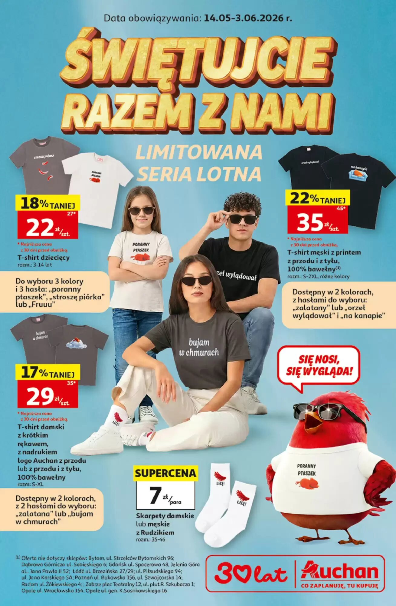 Gazetka promocyjna Auchan  ważna od 14.05.2026 - Strona 1.