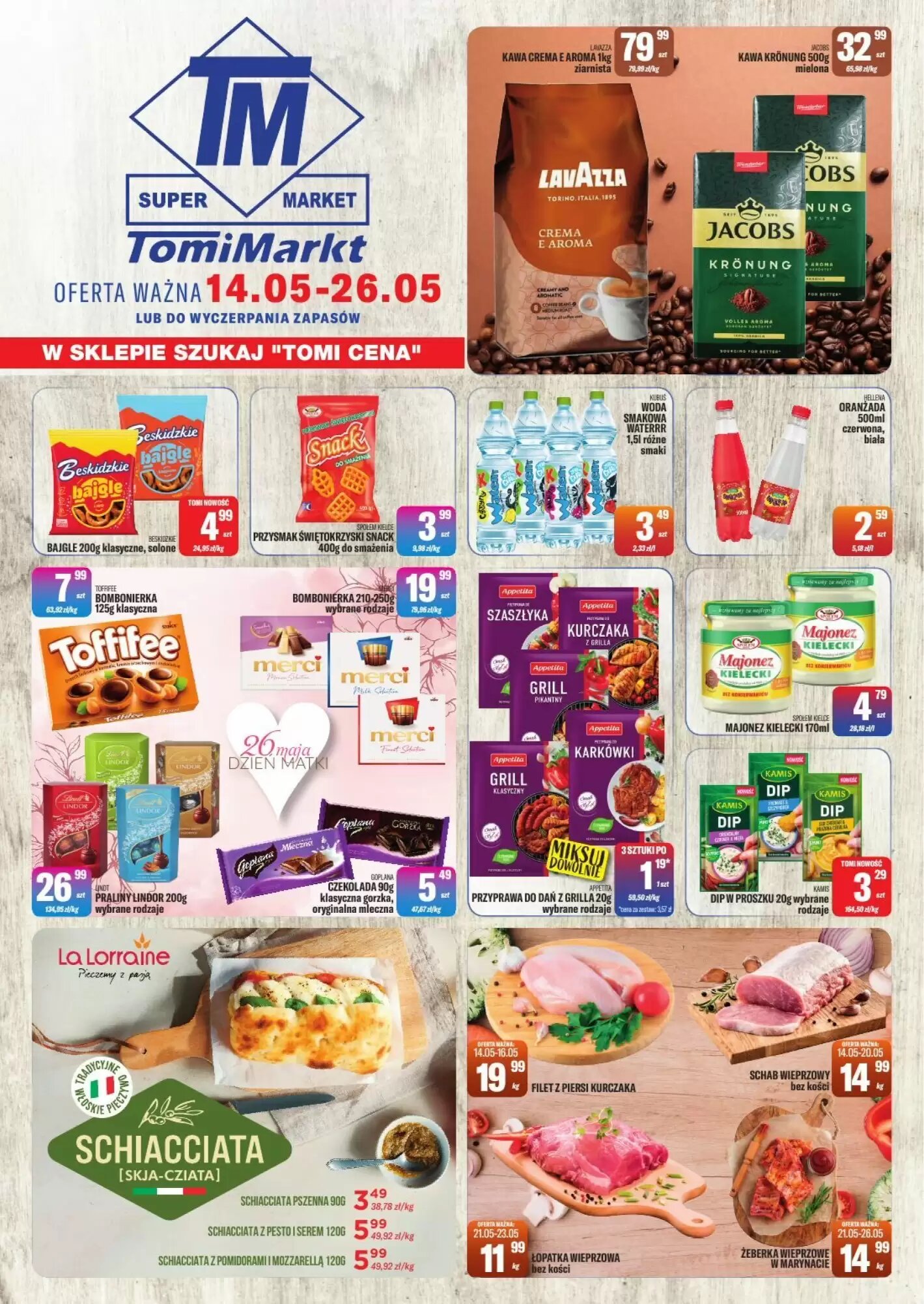 Gazetka promocyjna TomiMarkt  ważna od 14.05.2026 - Strona 1.