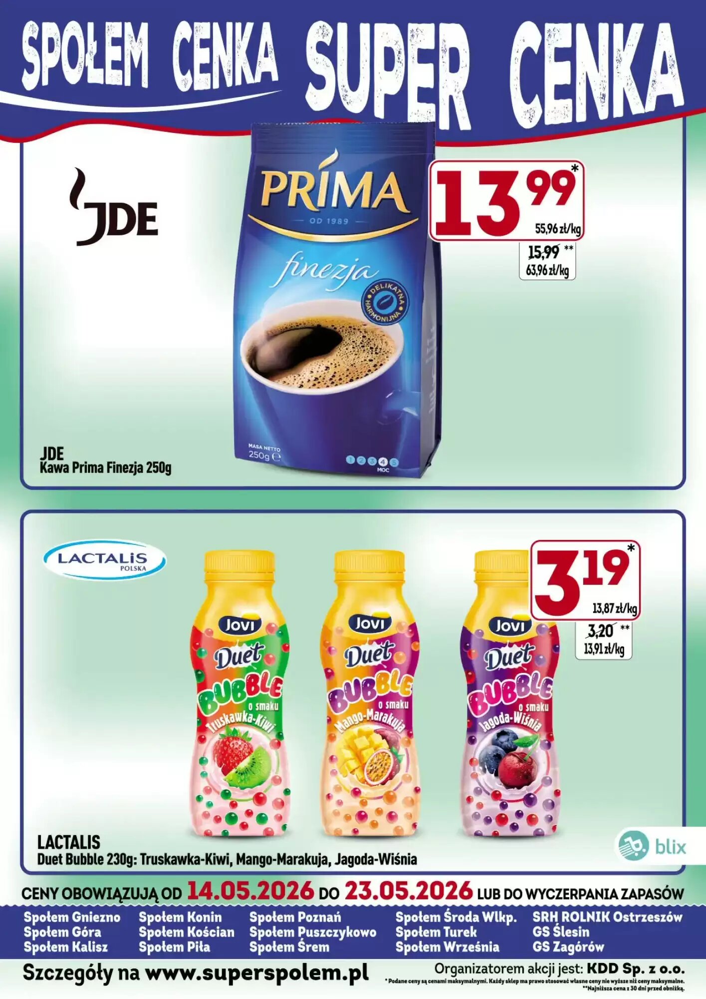 Gazetka promocyjna Społem  ważna od 14.05.2026 - Strona 2.