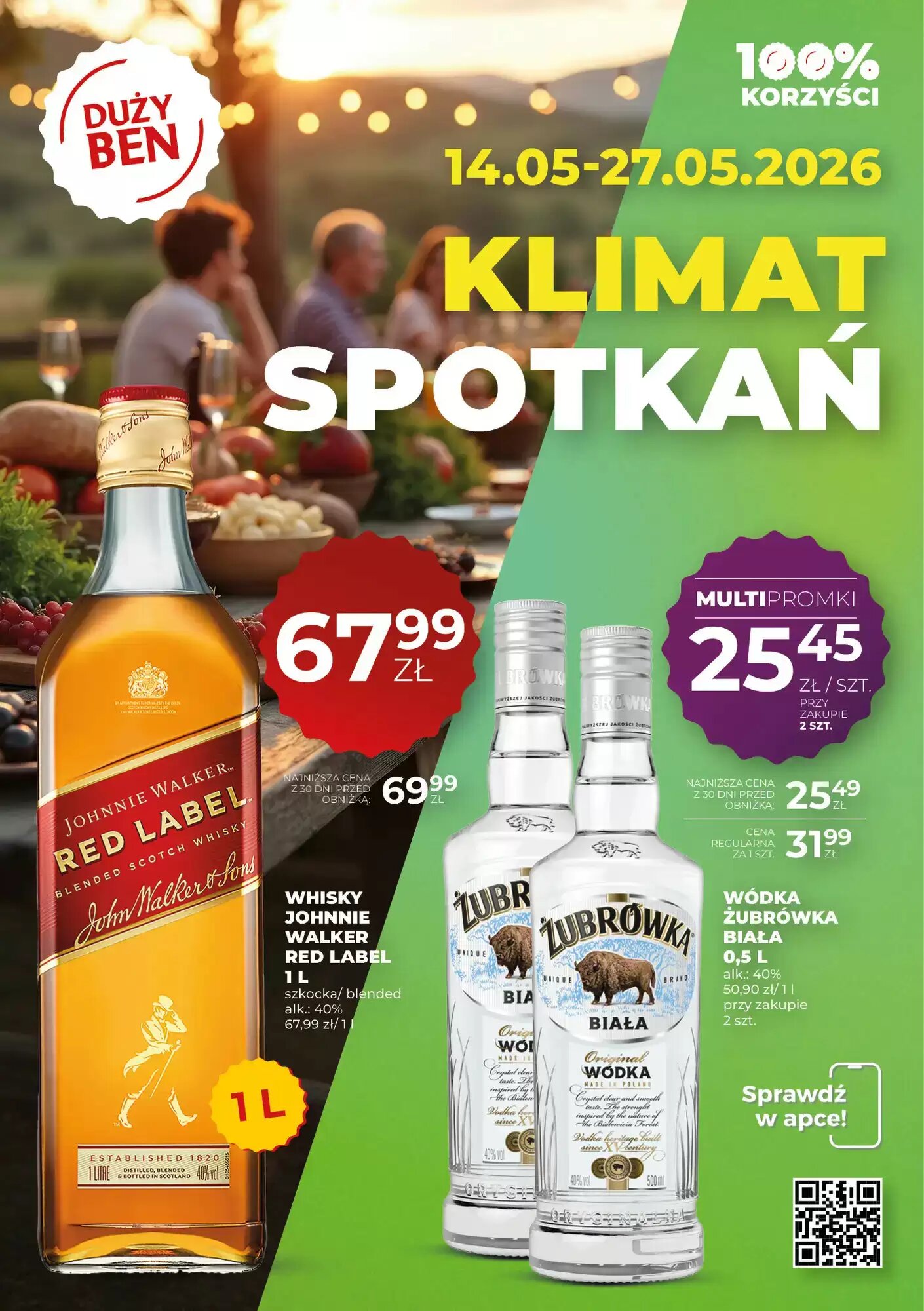 Gazetka promocyjna Duży Ben  ważna od 14.05.2026 - Strona 1.