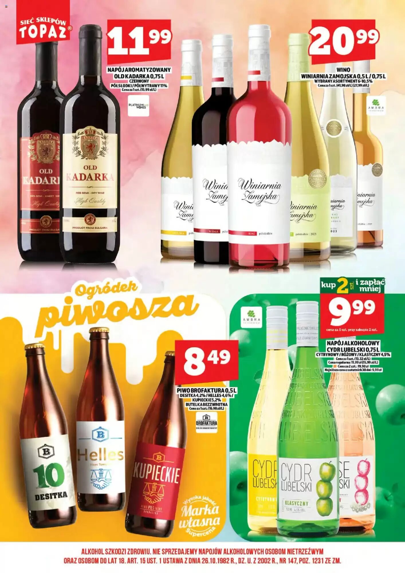 Gazetka promocyjna Topaz  ważna od 15.05.2026 - Strona 18.