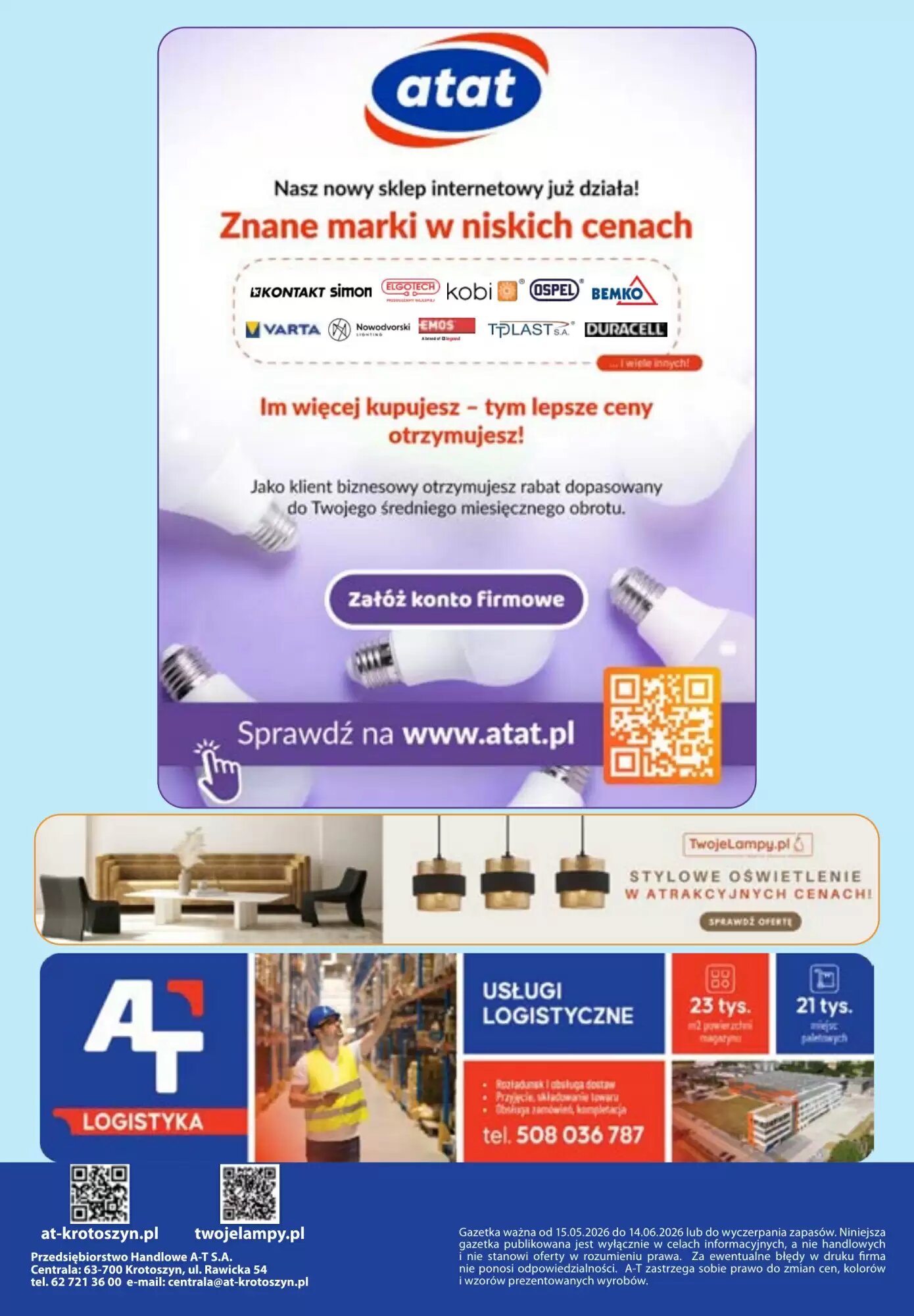 Gazetka promocyjna AT  ważna od 15.05.2026 - Strona 16.