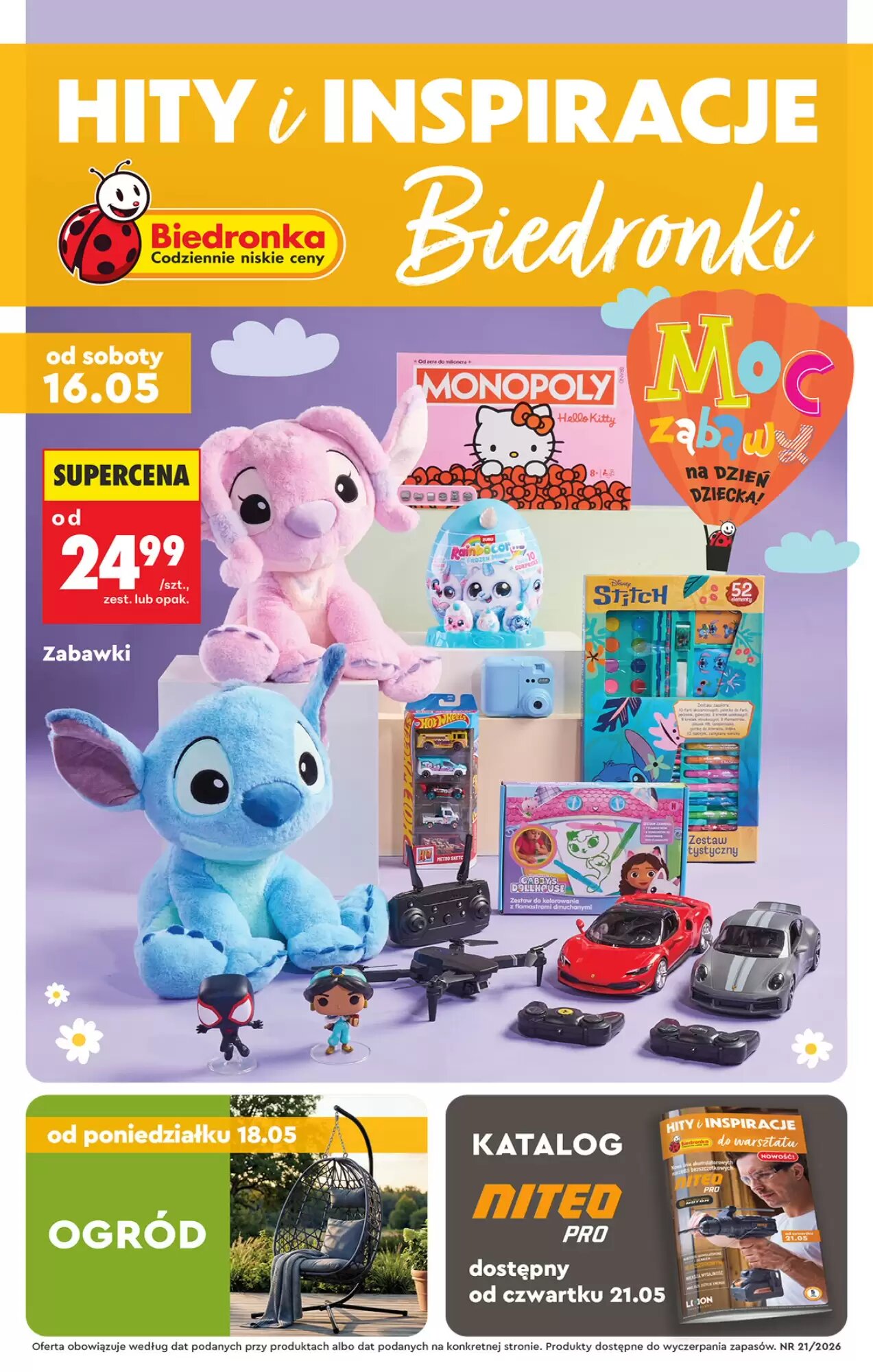 Gazetka promocyjna Biedronka  ważna od 16.05.2026 - Strona 1.