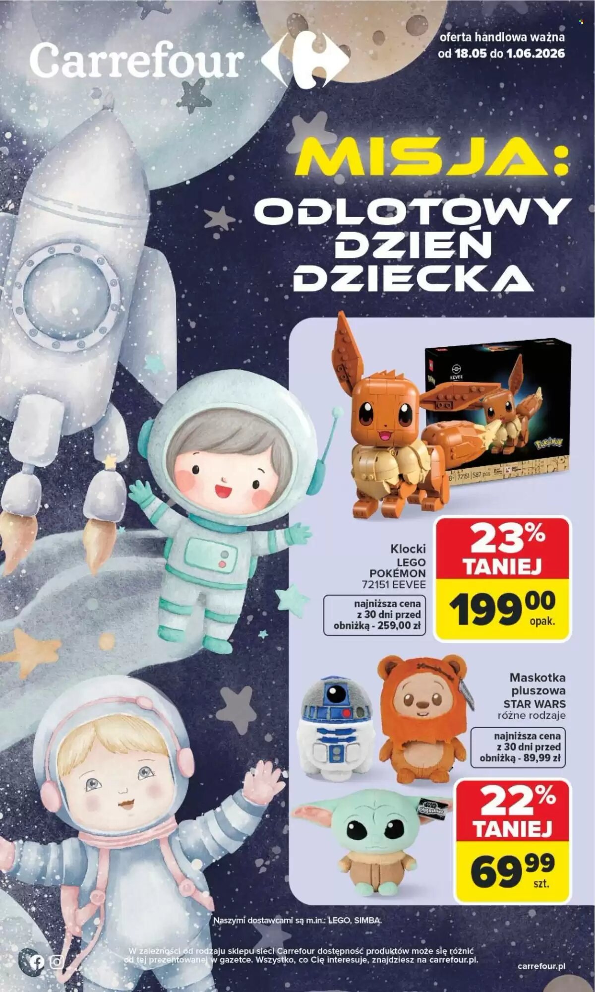 Gazetka promocyjna Carrefour  ważna od 18.05.2026 - Strona 1.