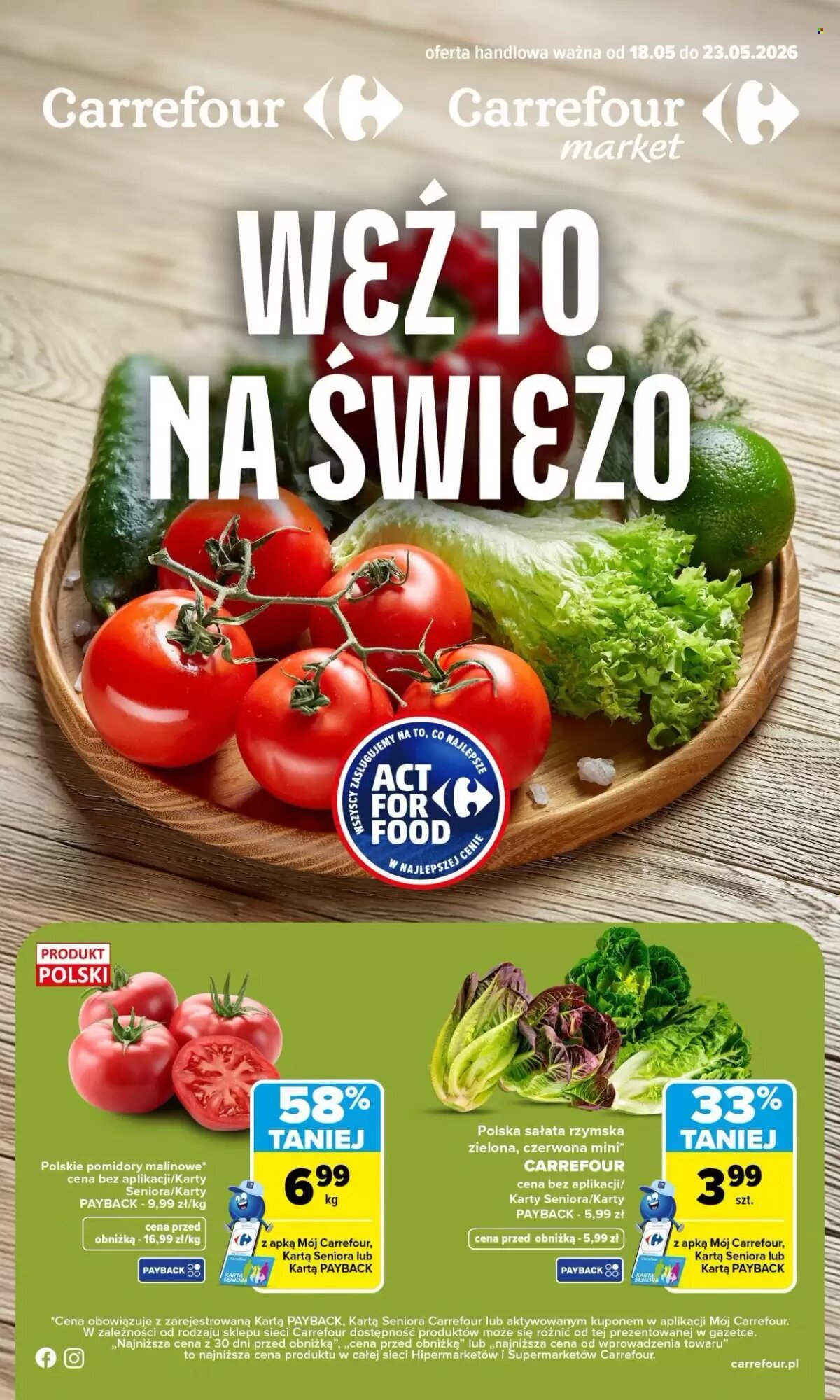 Gazetka promocyjna Carrefour  ważna od 18.05.2026 - Strona 1.