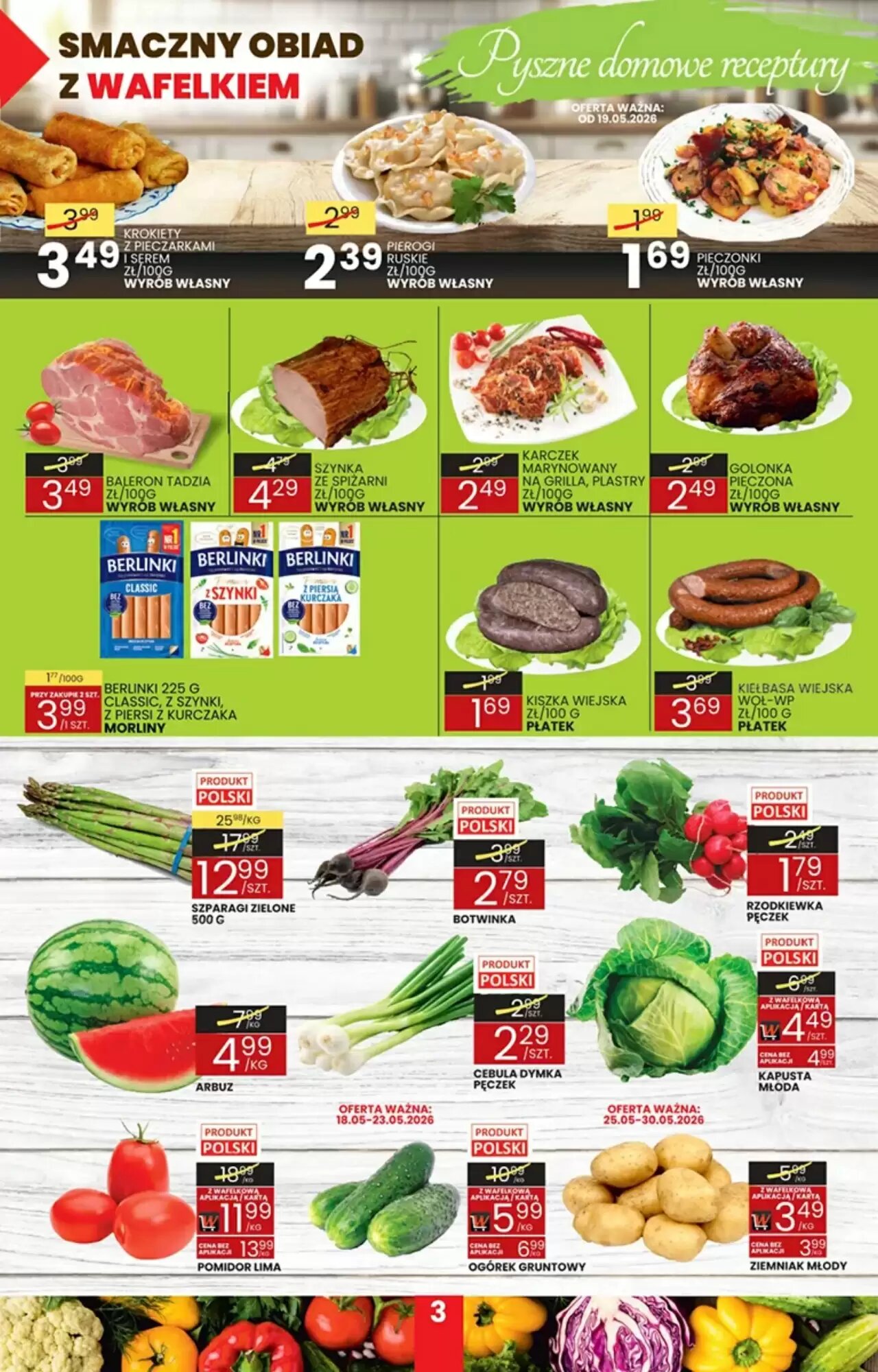 Gazetka promocyjna Wafelek  ważna od 18.05.2026 - Strona 3.