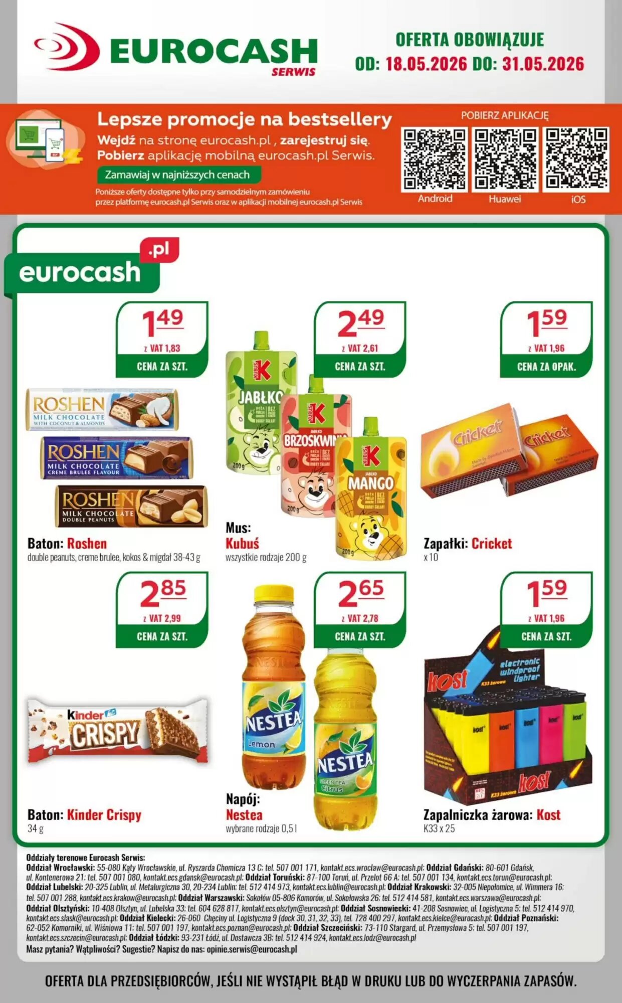 Gazetka promocyjna Eurocash  ważna od 18.05.2026 - Strona 16.