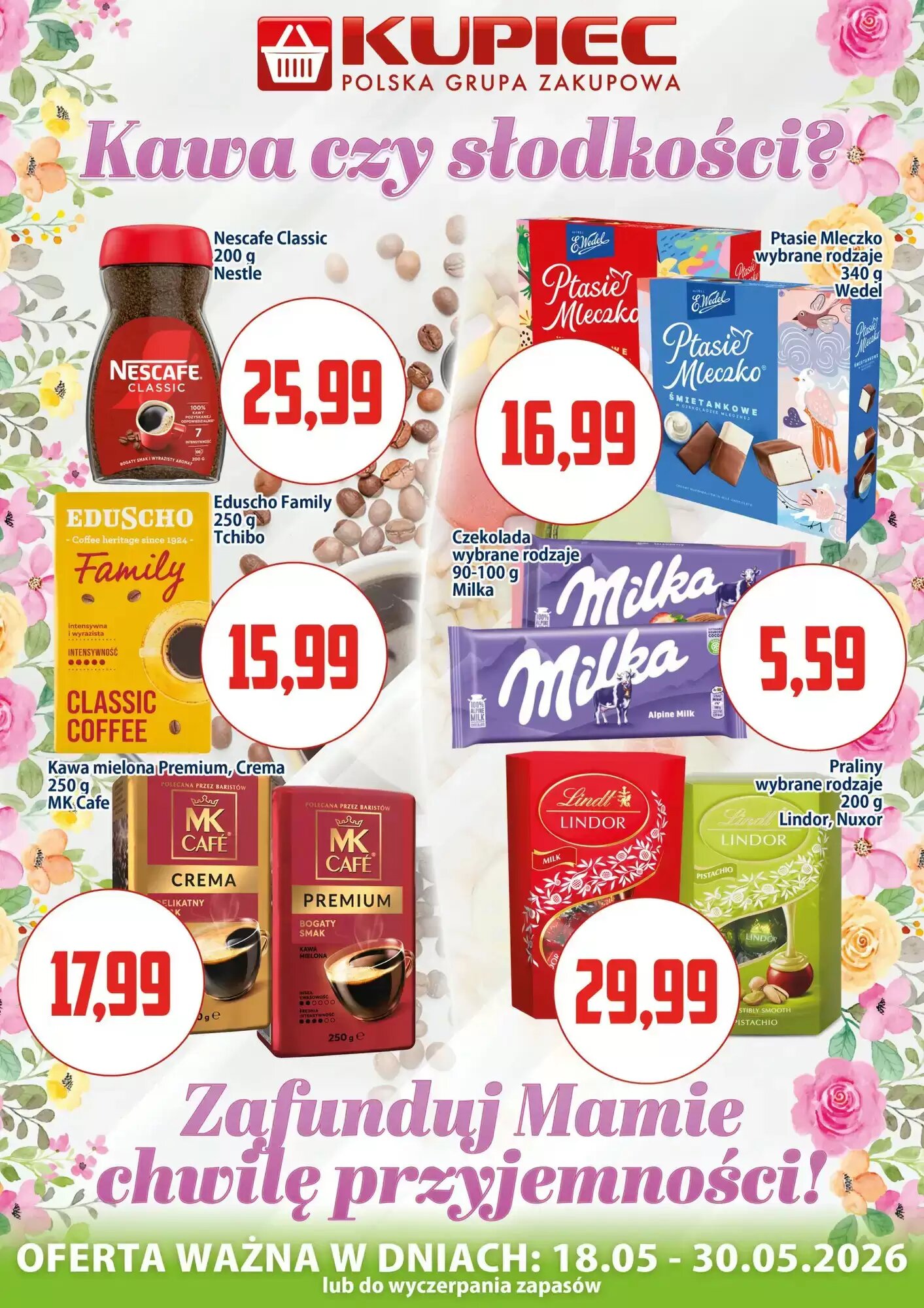 Gazetka promocyjna Kupiec  ważna od 18.05.2026 - Strona 1.