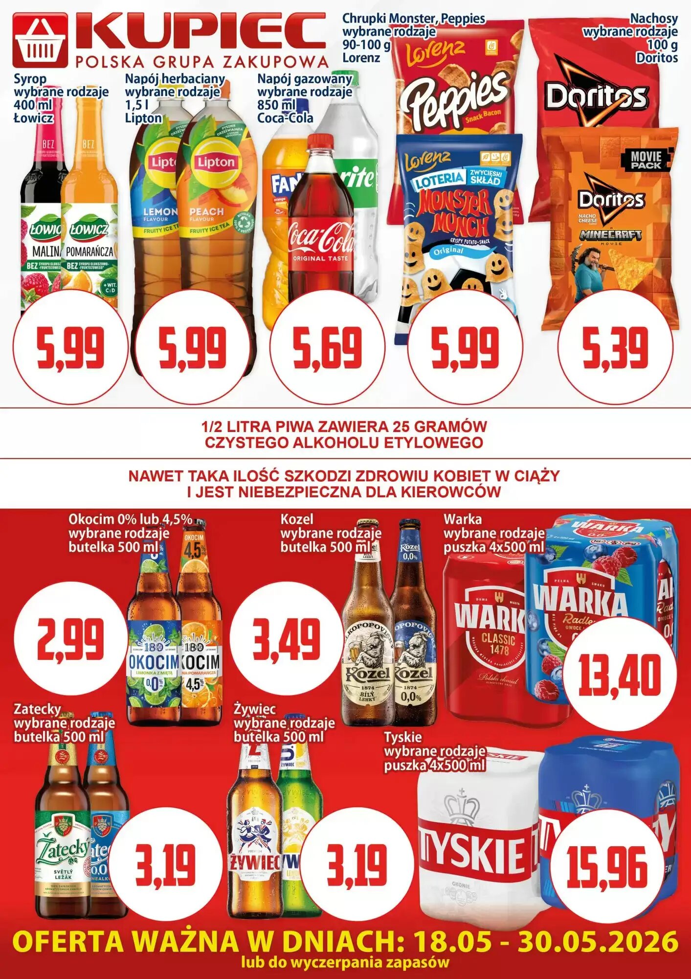 Gazetka promocyjna Kupiec  ważna od 18.05.2026 - Strona 4.