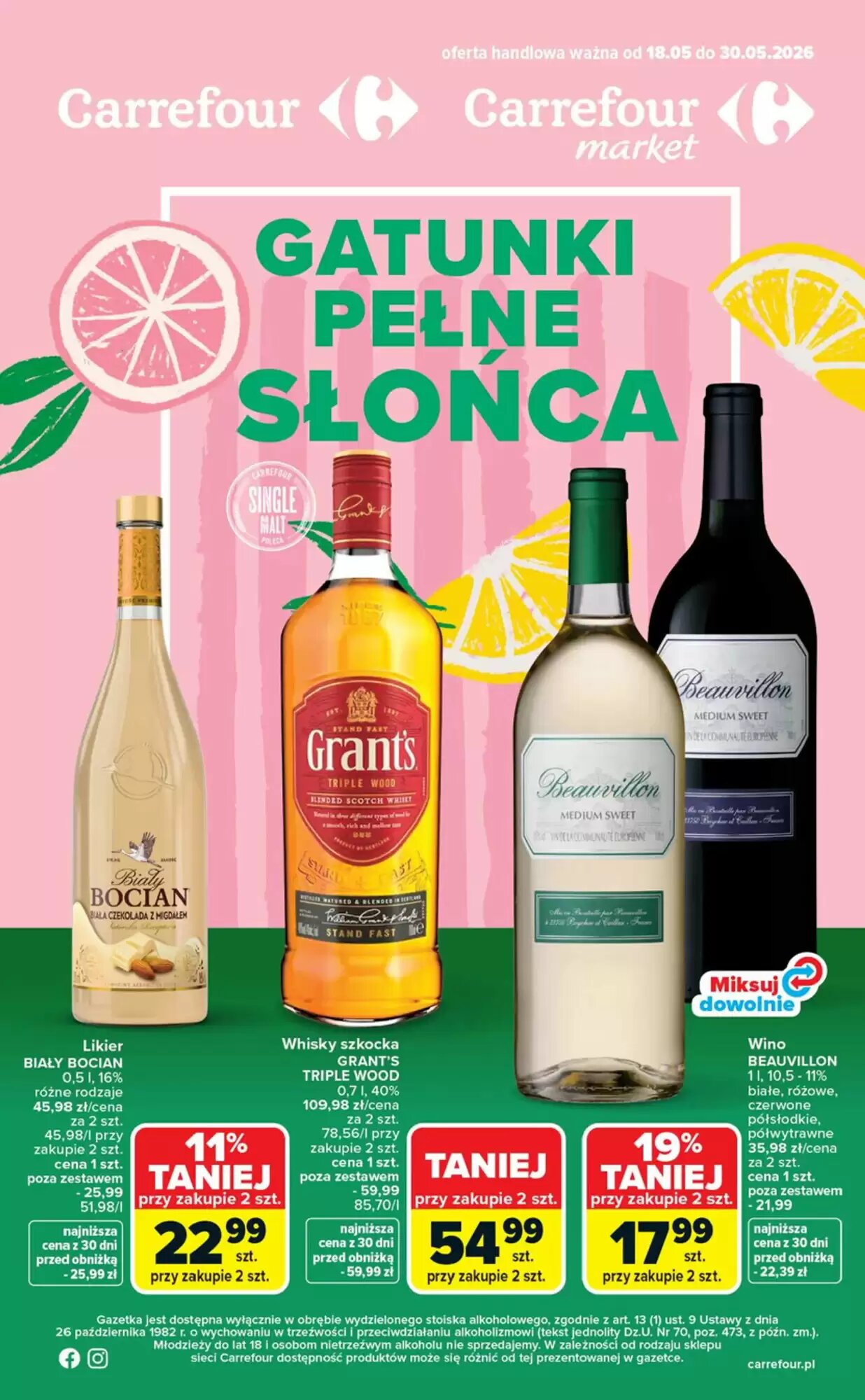 Gazetka promocyjna Carrefour  ważna od 18.05.2026 - Strona 1.
