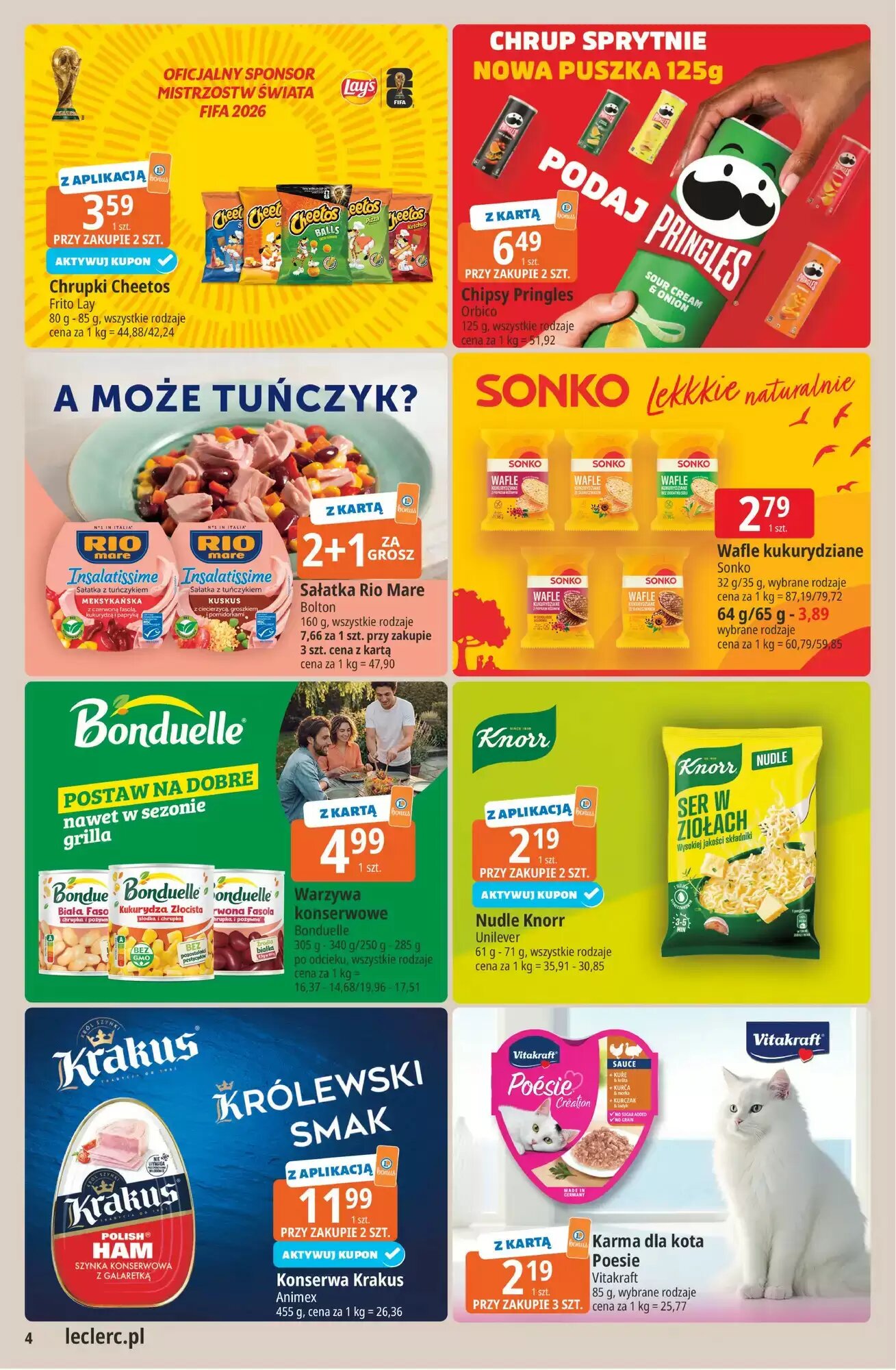 Gazetka promocyjna E.Leclerc  ważna od 19.05.2026 - Strona 4.