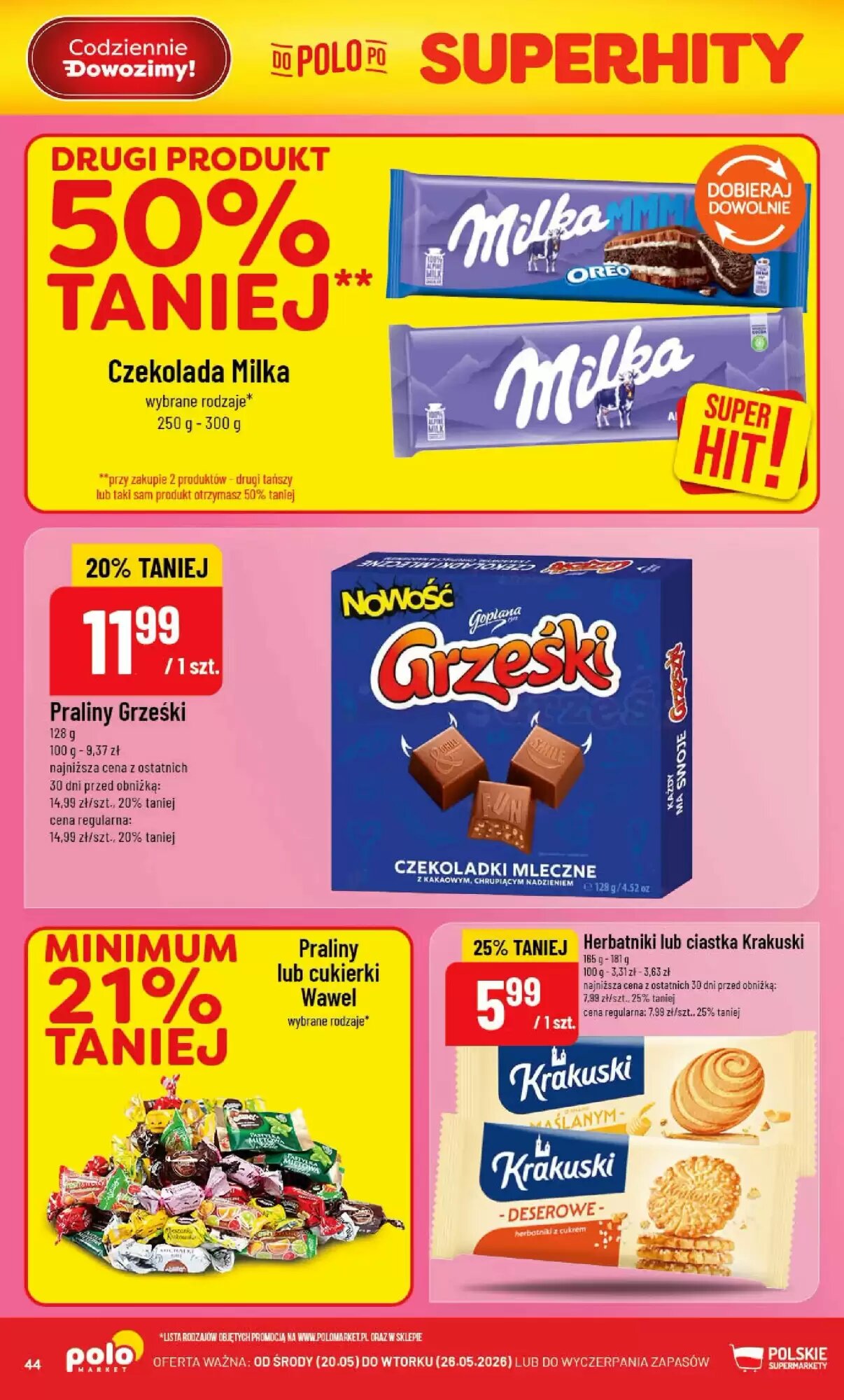 Gazetka promocyjna Polomarket  ważna od 20.05.2026 - Strona 44.