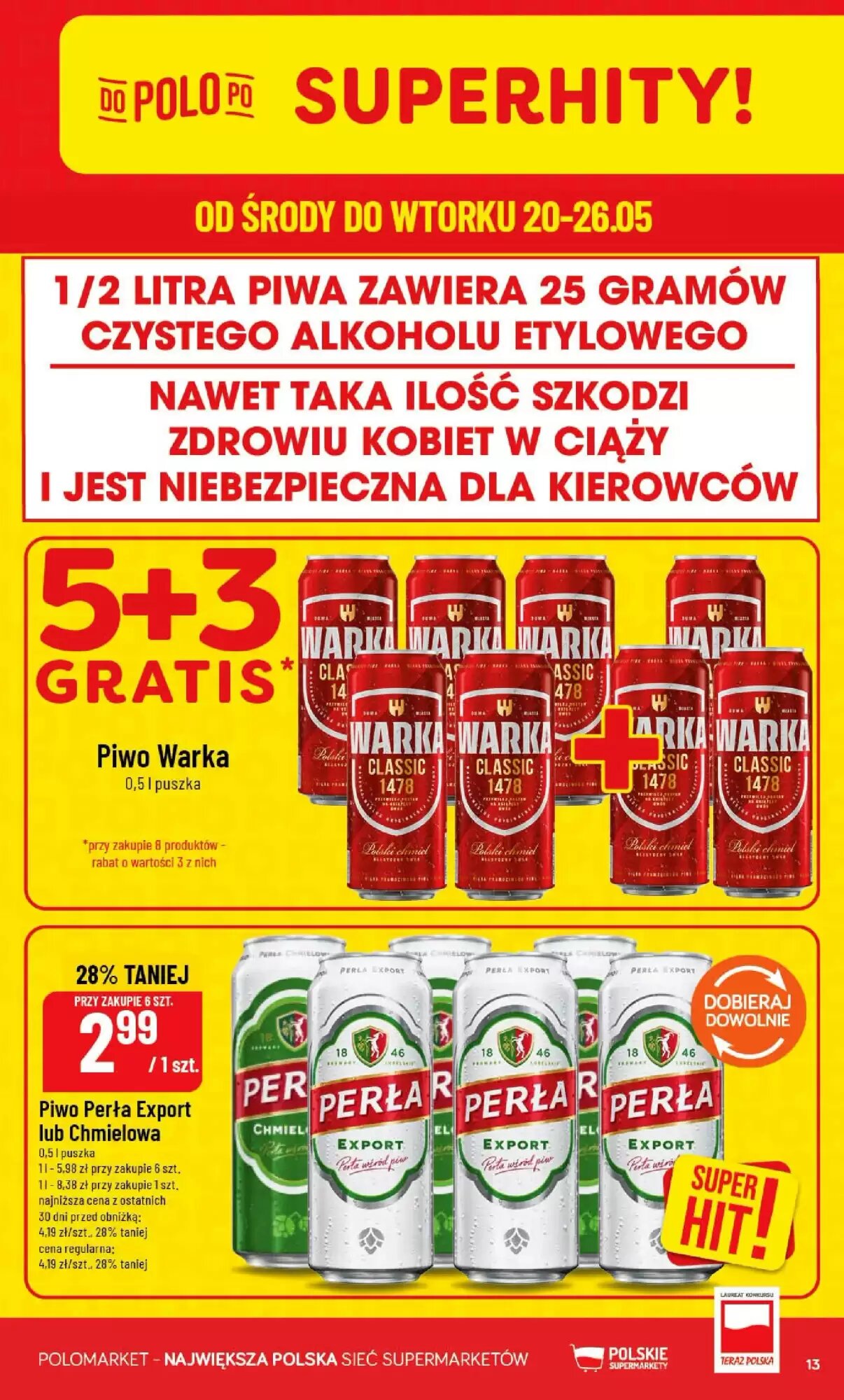 Gazetka promocyjna Polomarket  ważna od 20.05.2026 - Strona 13.