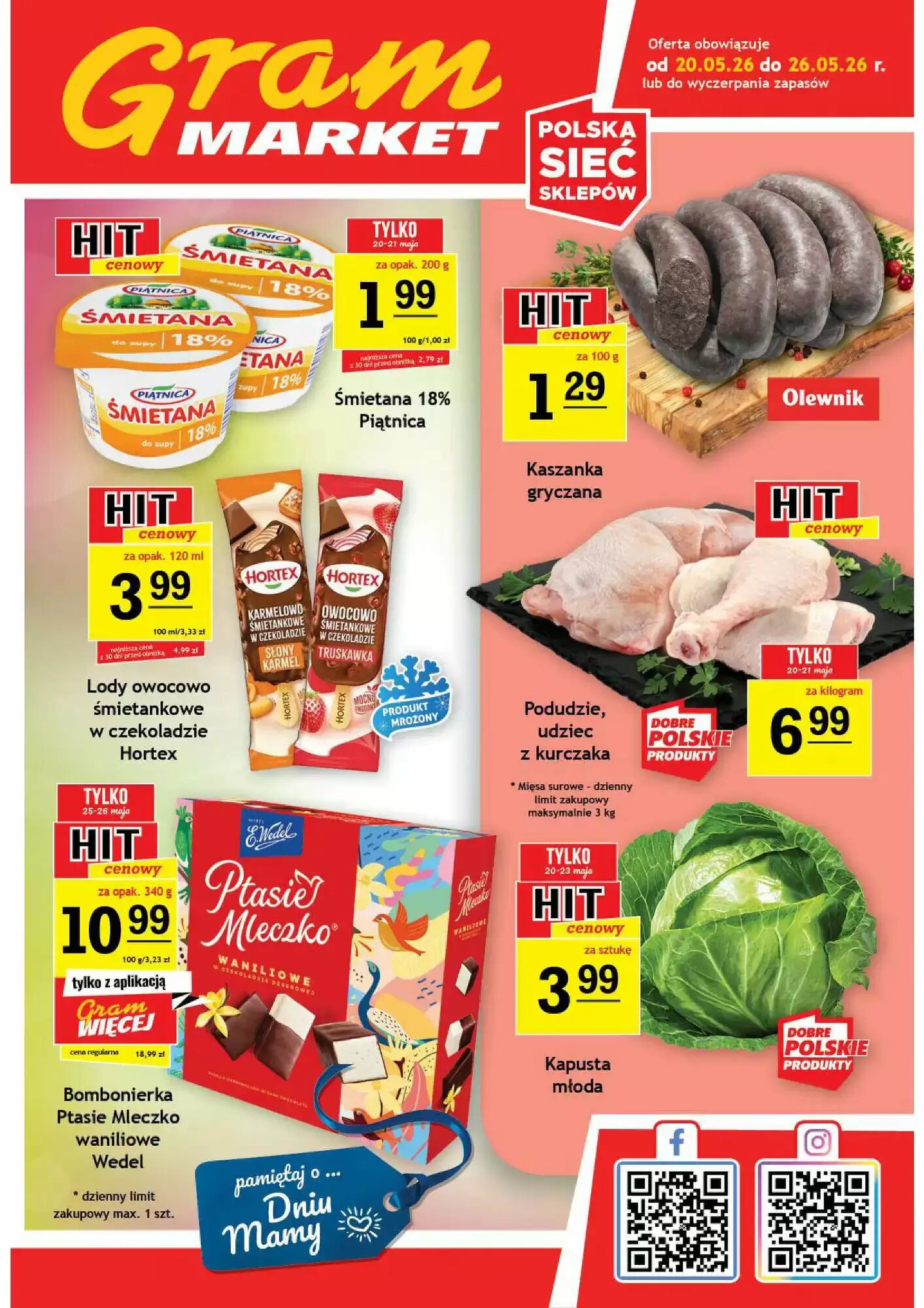 Gazetka promocyjna Gram Market  ważna od 20.05.2026 - Strona 1.