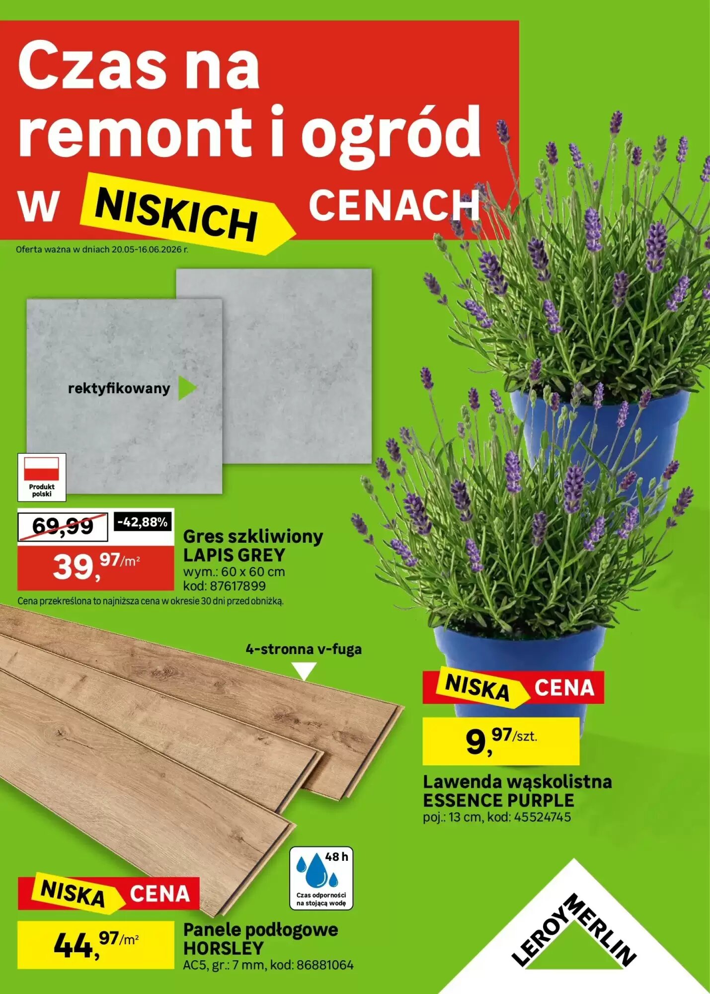 Gazetka promocyjna Leroy Merlin  ważna od 20.05.2026 - Strona 1.
