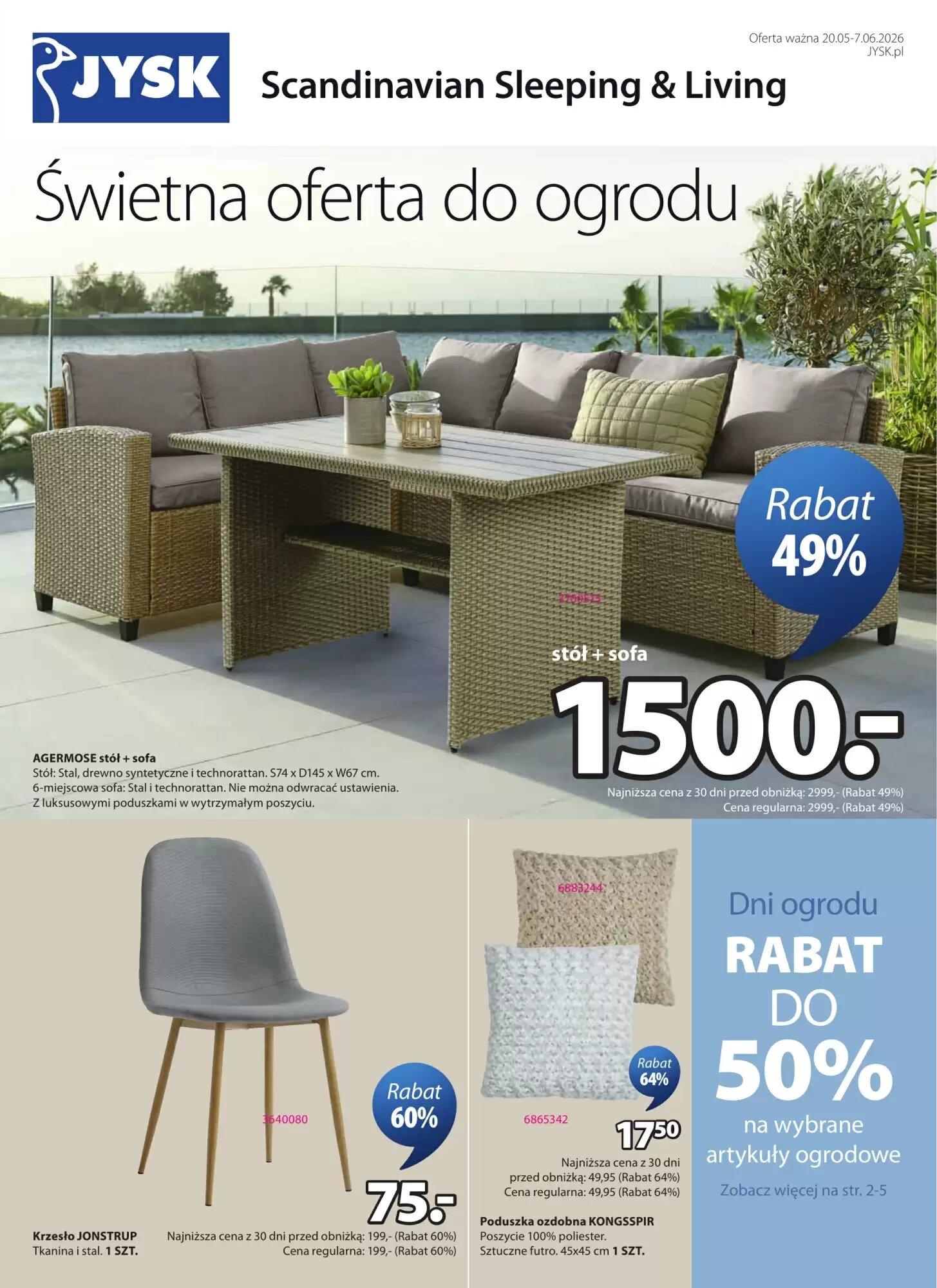 Gazetka promocyjna JYSK  ważna od 20.05.2026 - Strona 1.