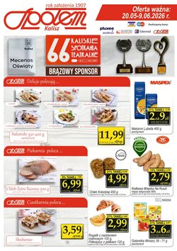 Gazetka promocyjna Społem ważna od 20.05.2026